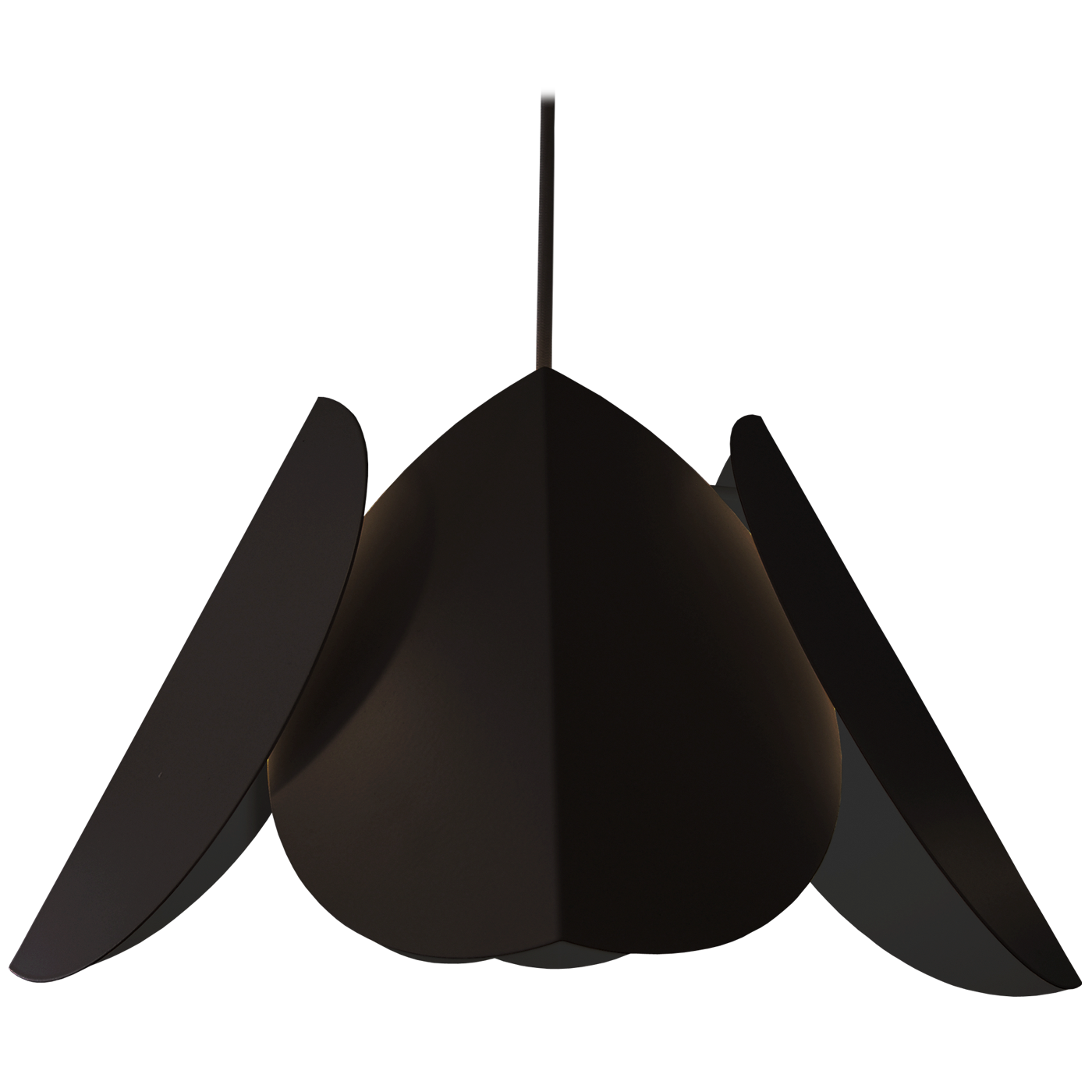 Lehmus design-taklampa mattsvart