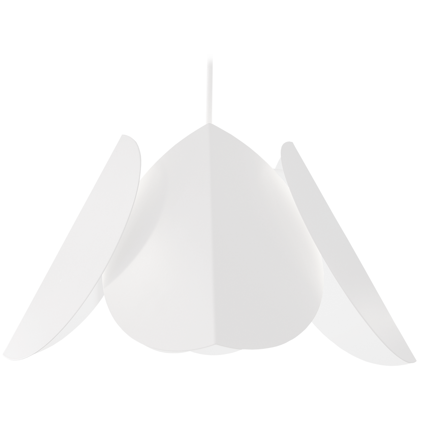 Lehmus design-taklampa mattvit