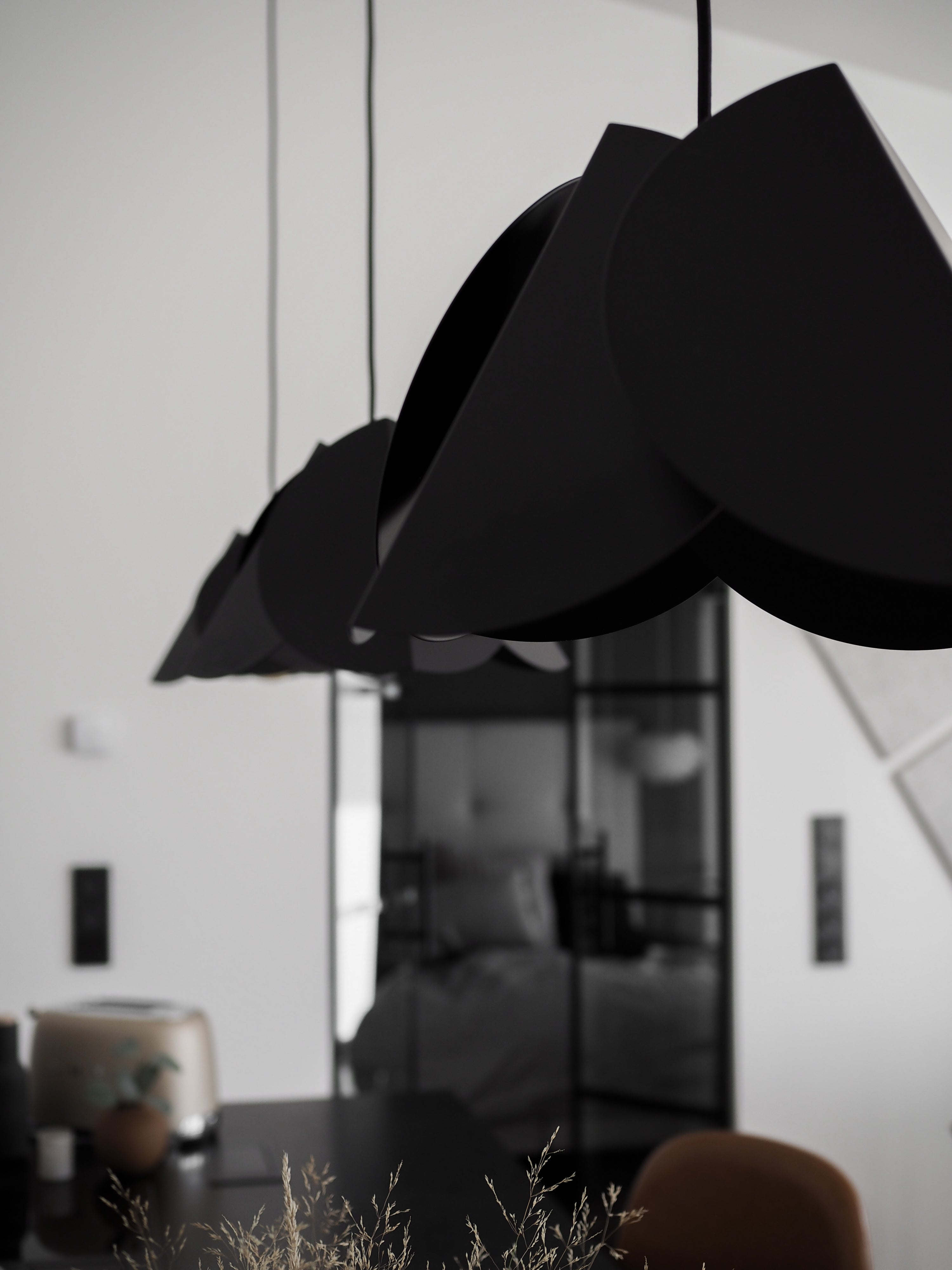 Lehmus design-taklampa mattvit
