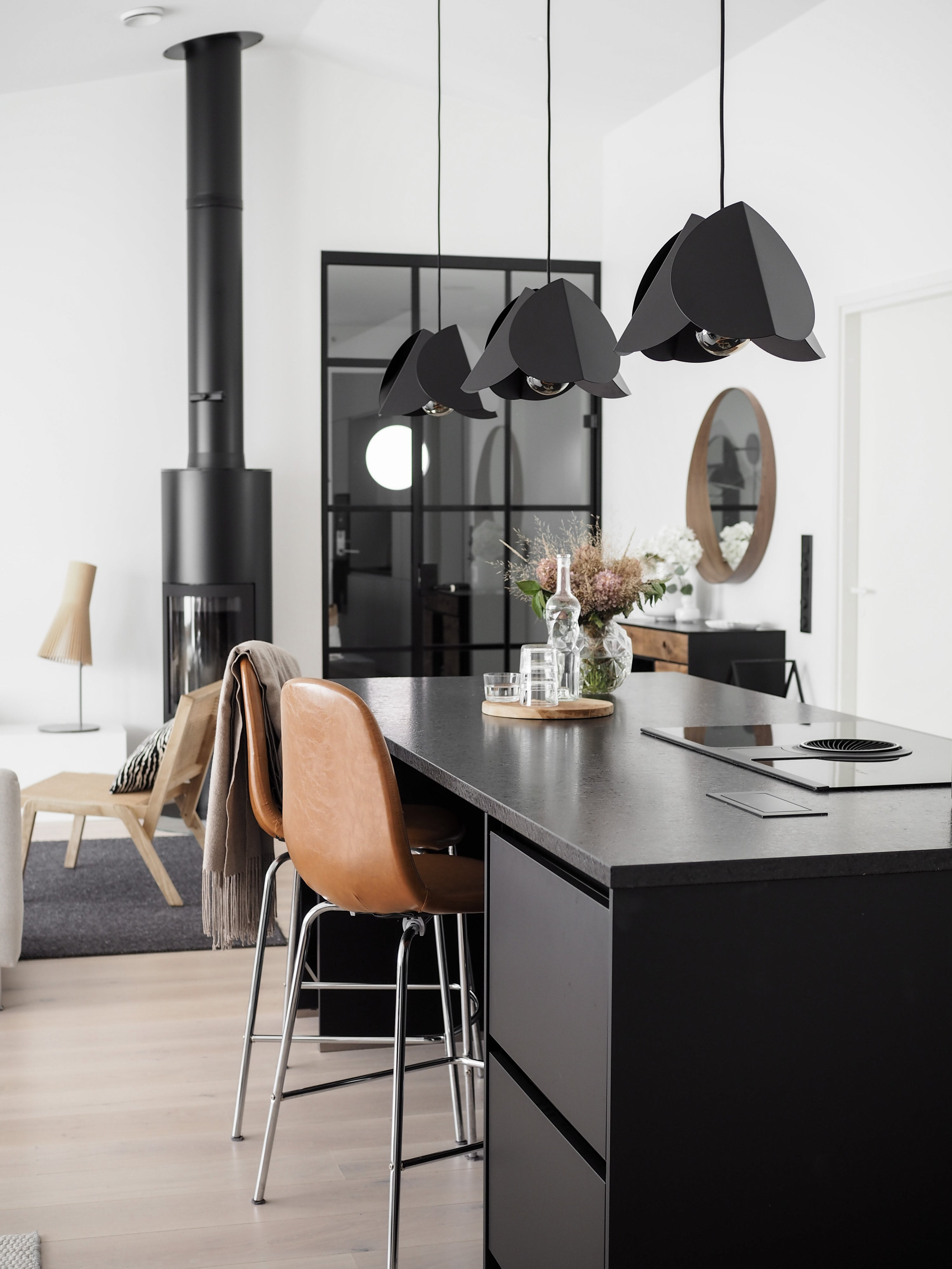 Lehmus design-taklampa mattvit