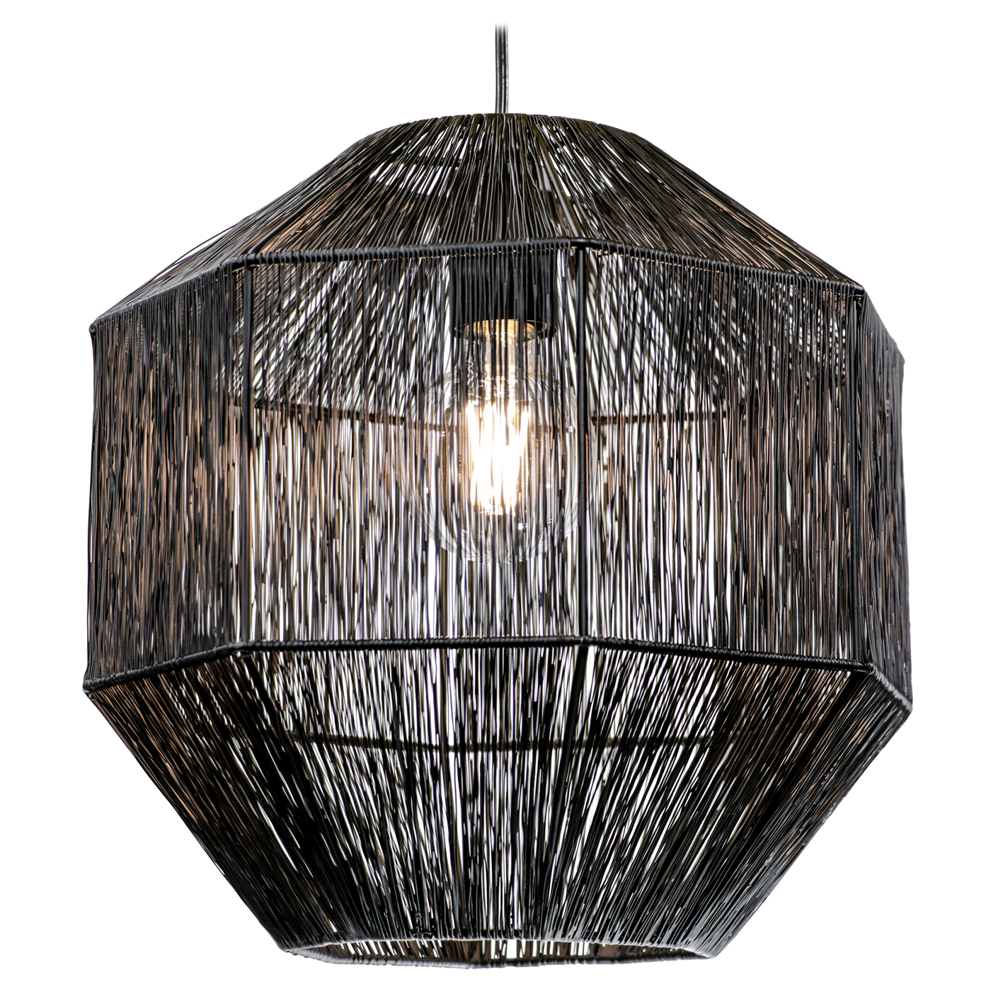 Alaia taklampa svart