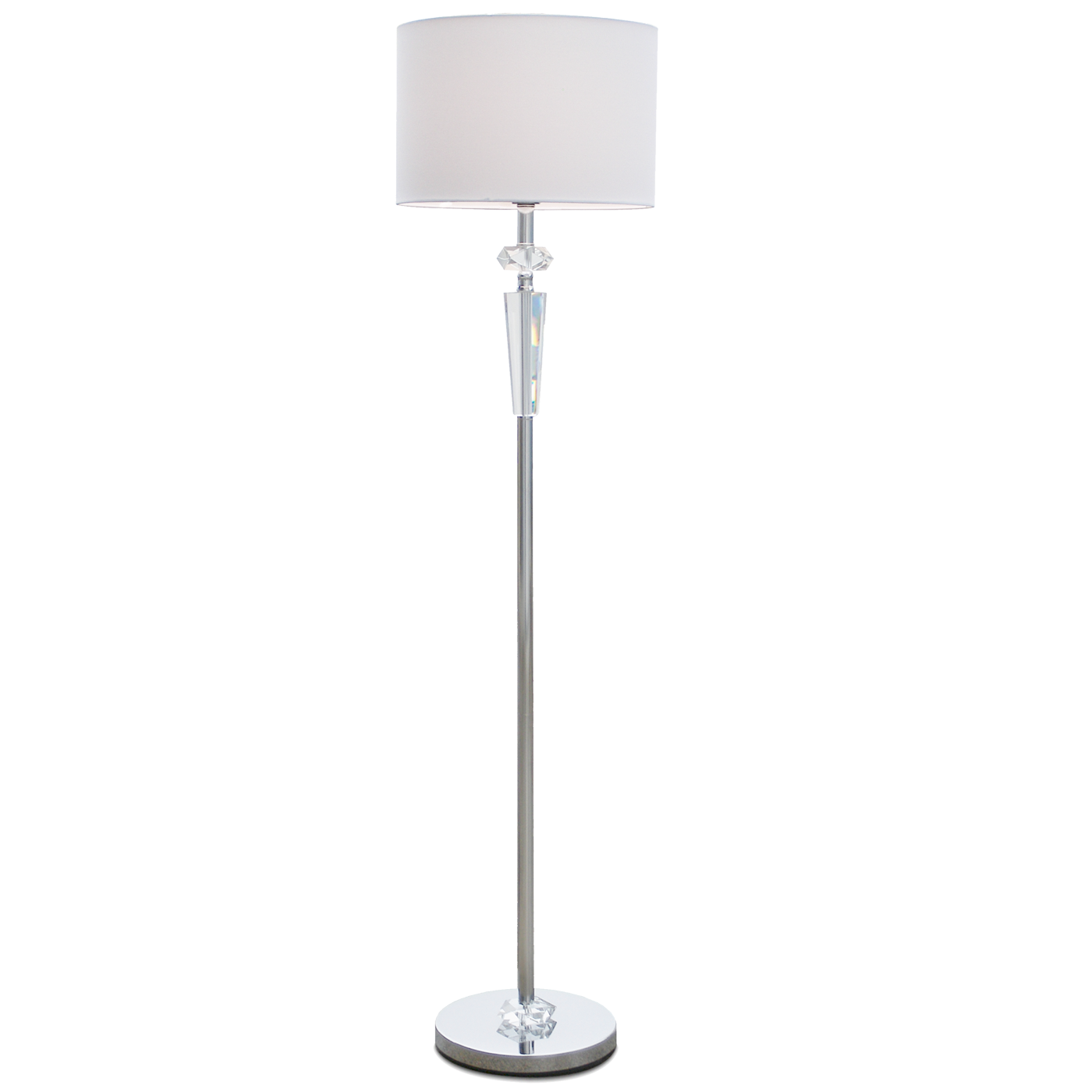 Elita golvlampa krom