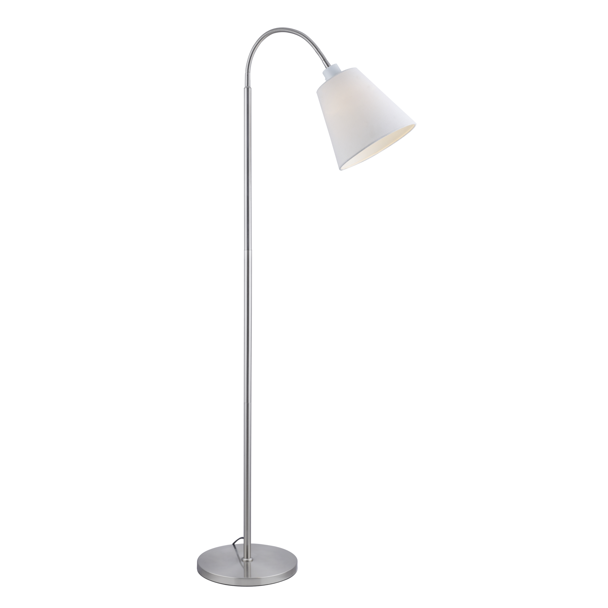 Cleo golvlampa metallsatin