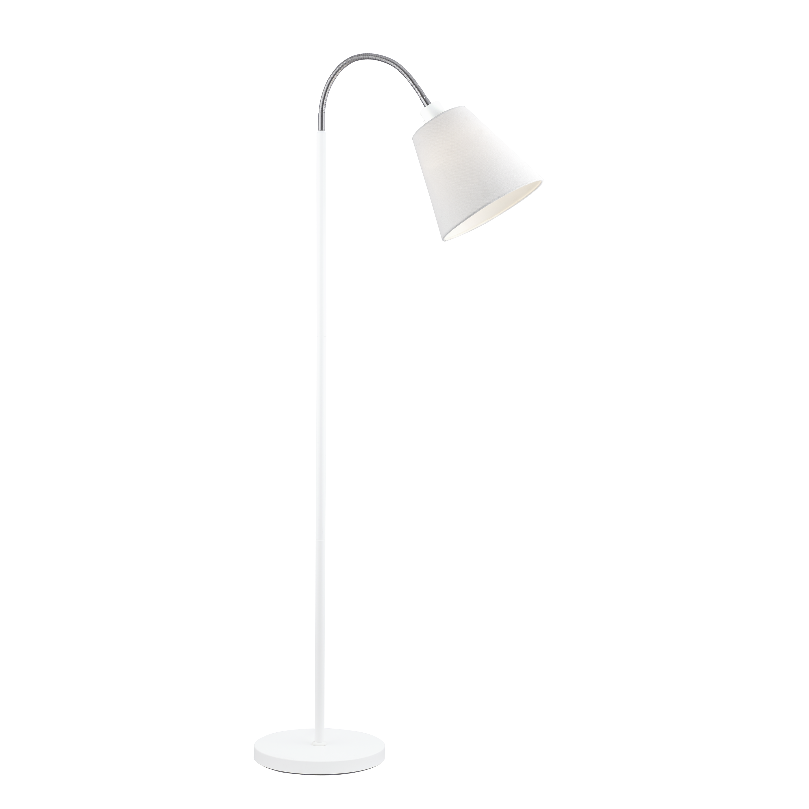 Cleo golvlampa mattvit