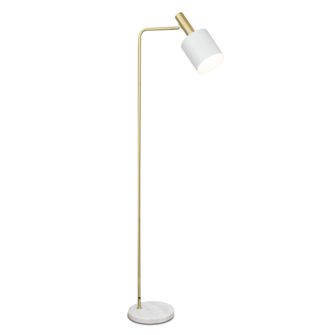 Lavelle golvlampa vit