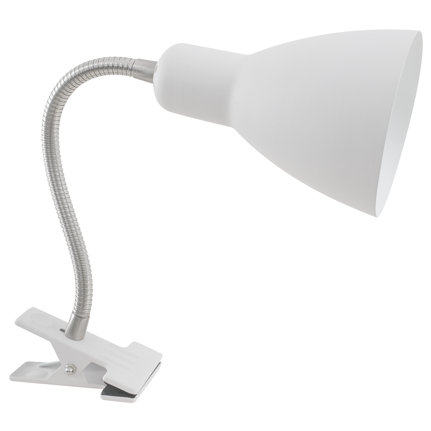 May klämlampa vit