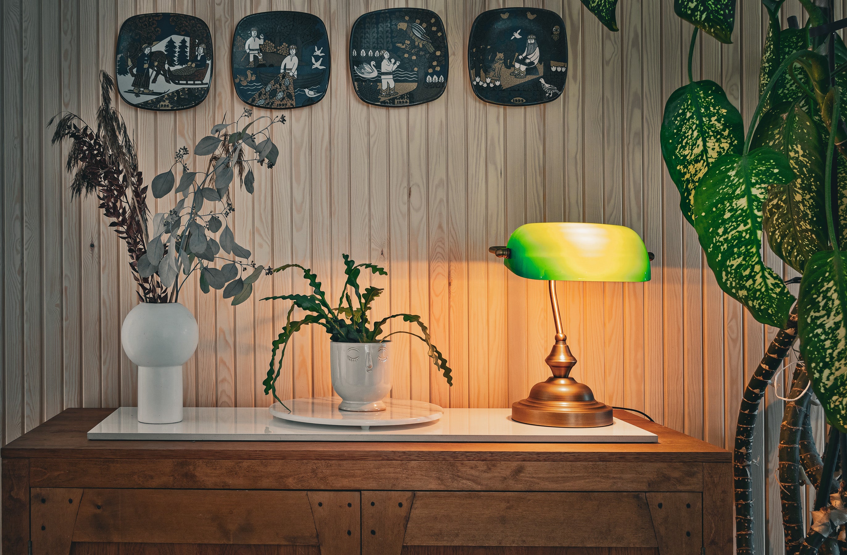 Bankirlampa bordslampa