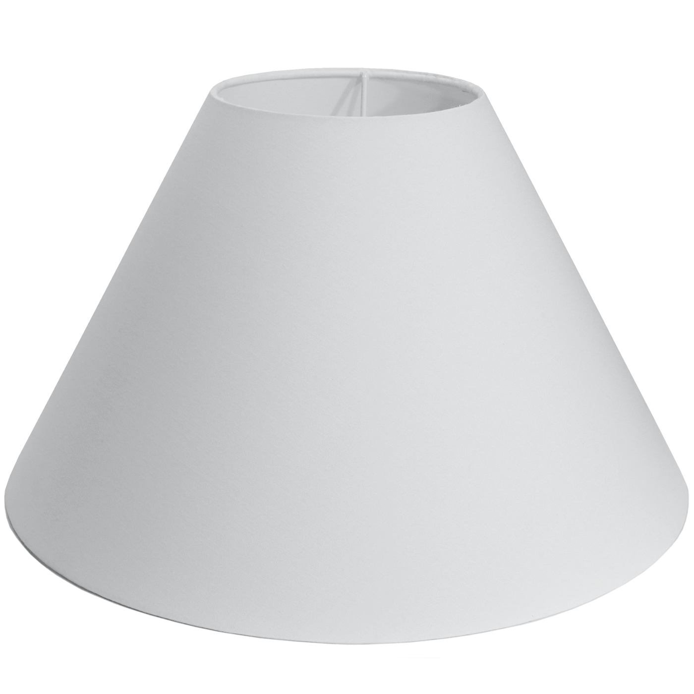 Kash linneskärm 40cm vit
