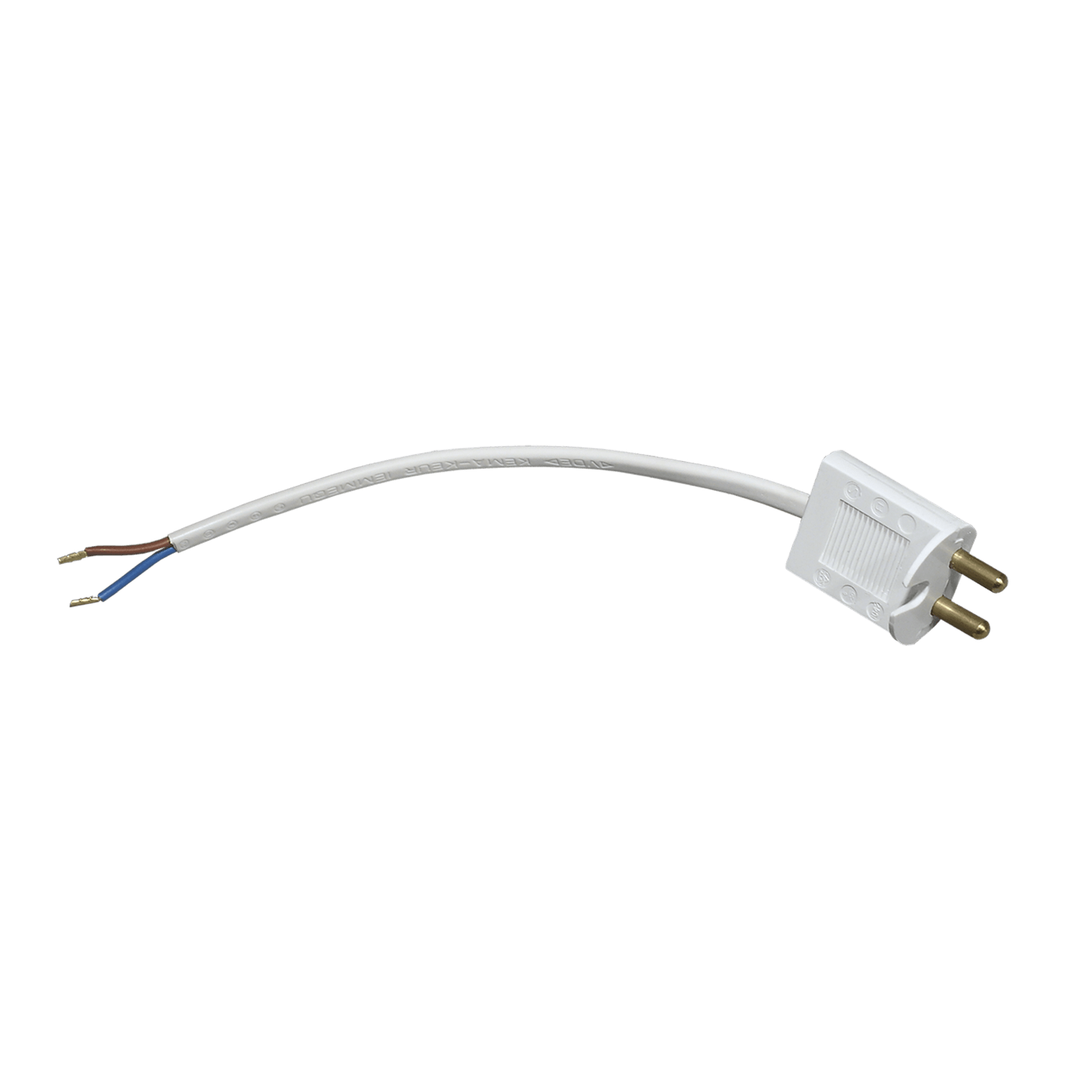 Lampstickpropp med kabel ii vit