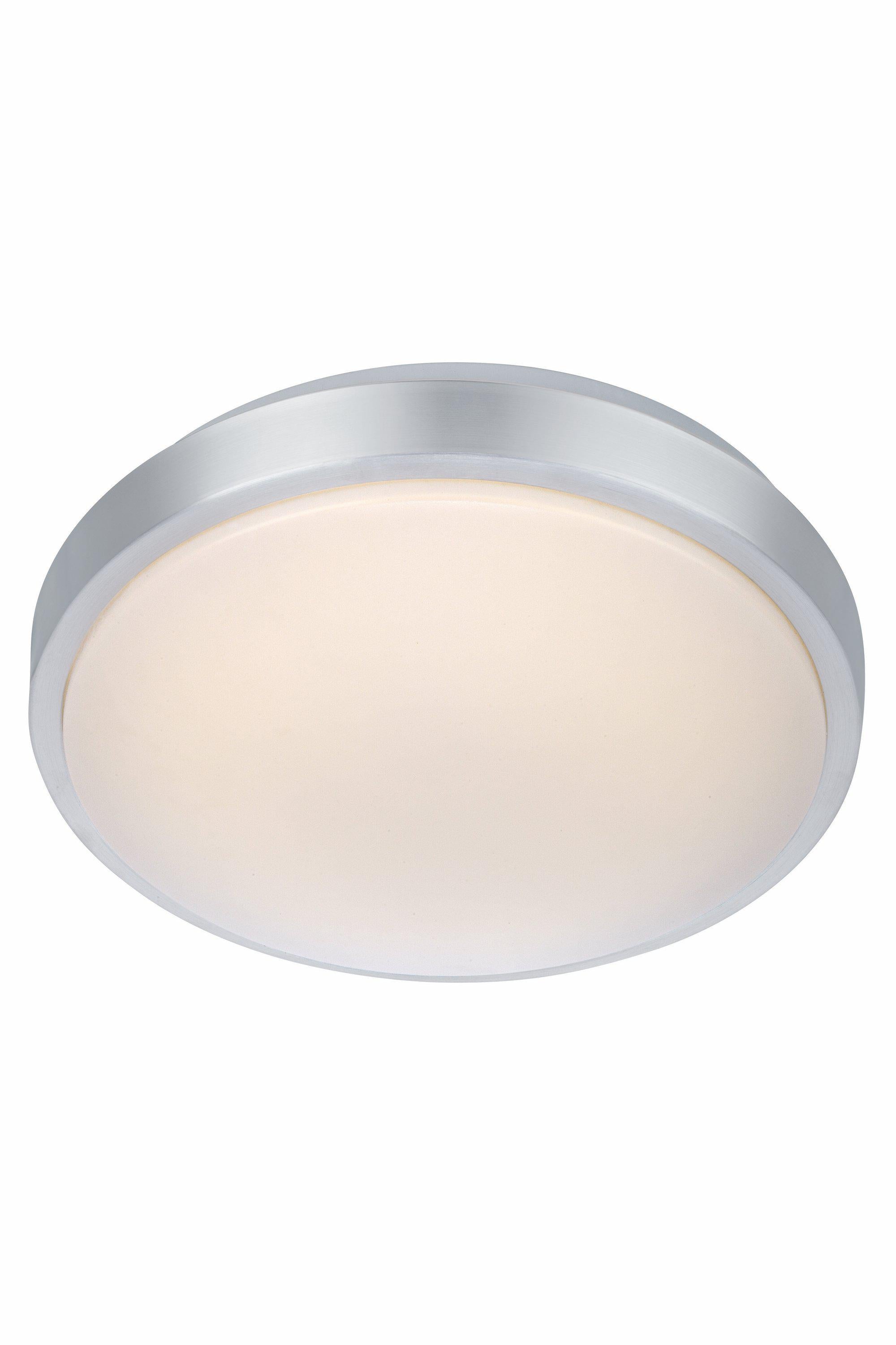 MOON plafond 28cm Led Aluminium/White IP44