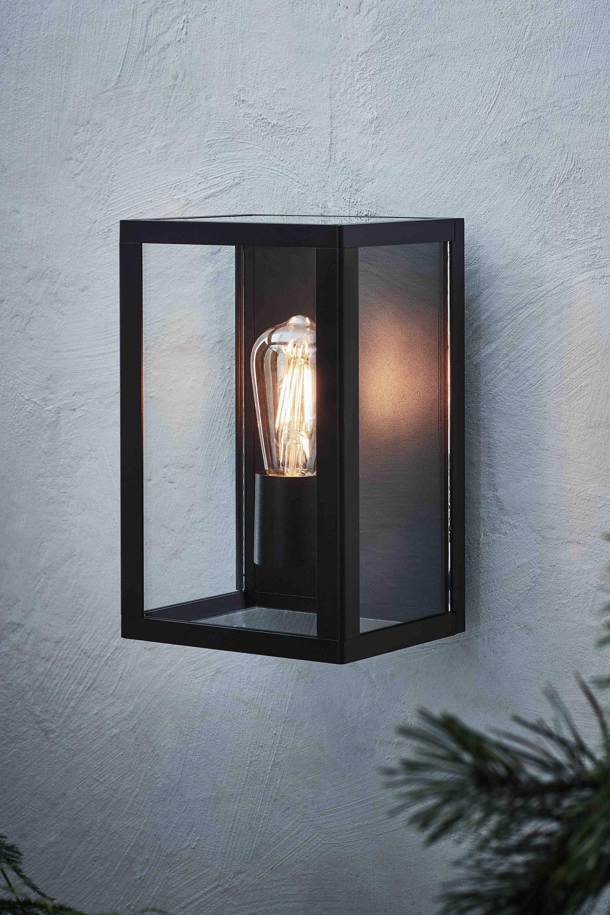 PELHAM vägglampa Black/Clear