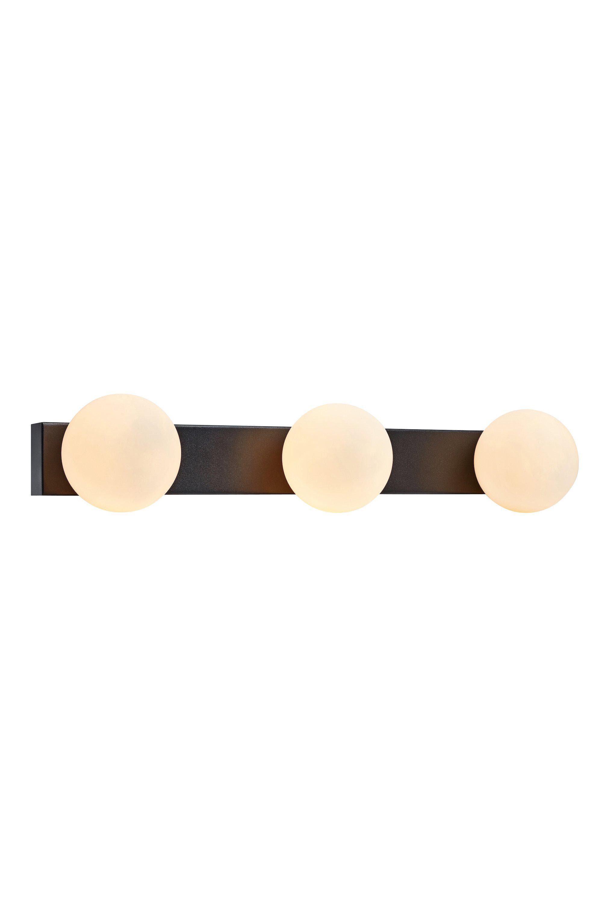 MINI vägglampa 3L Black/White IP44
