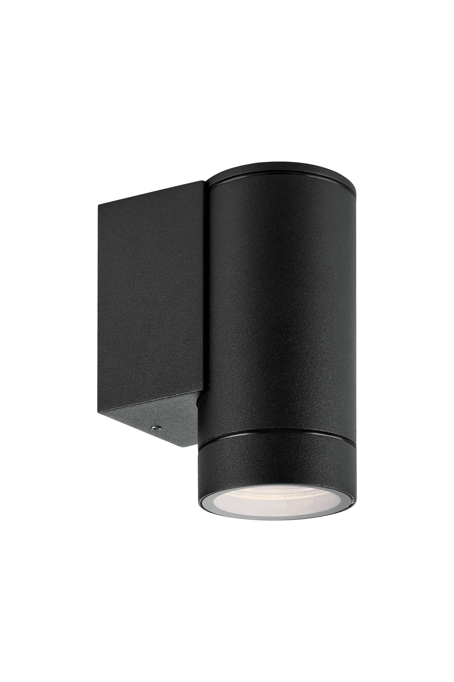 PIPE vägglampa 1L Black IP44