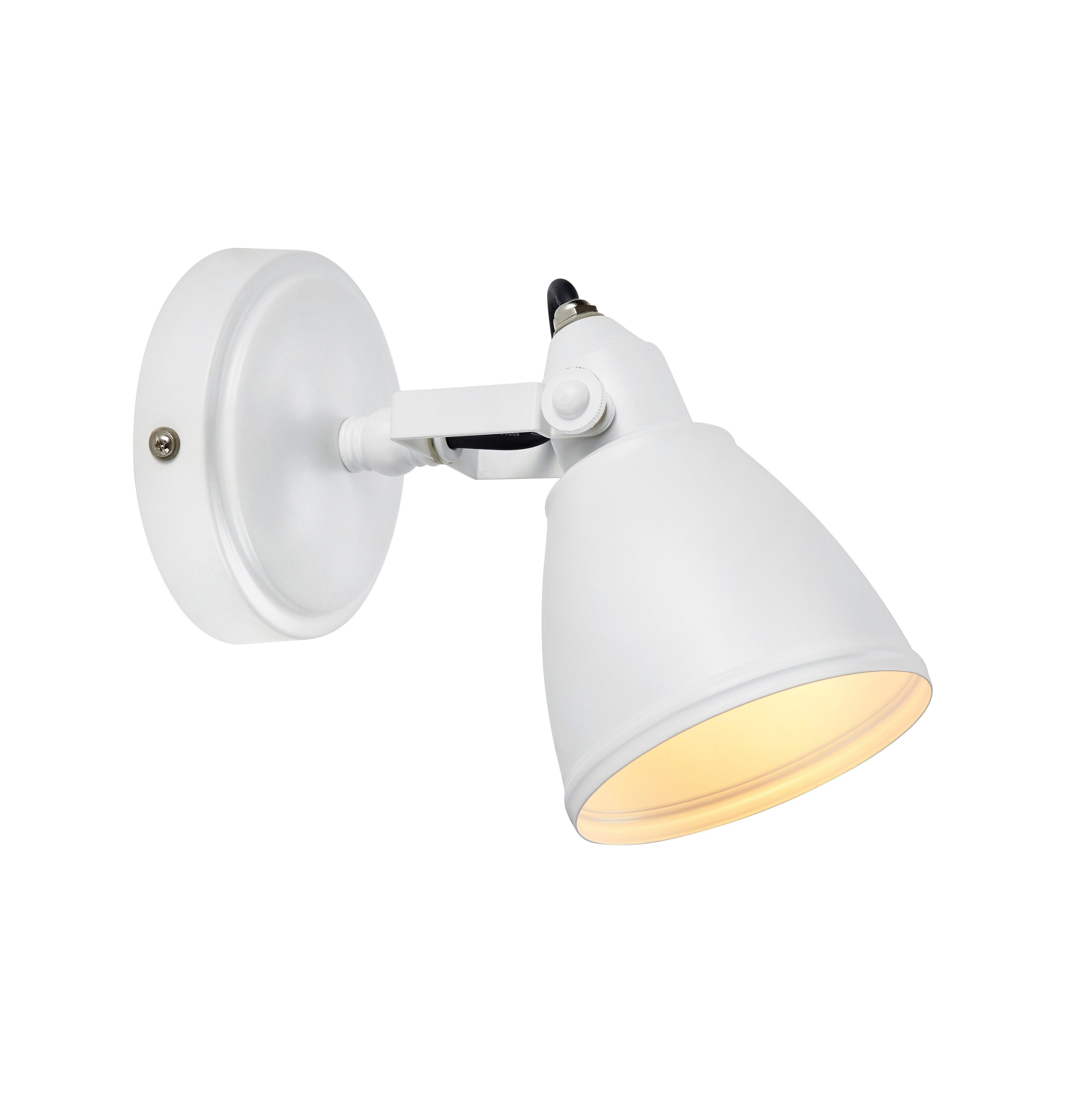 FJÄLLBACKA vägglampa 1L White IP44