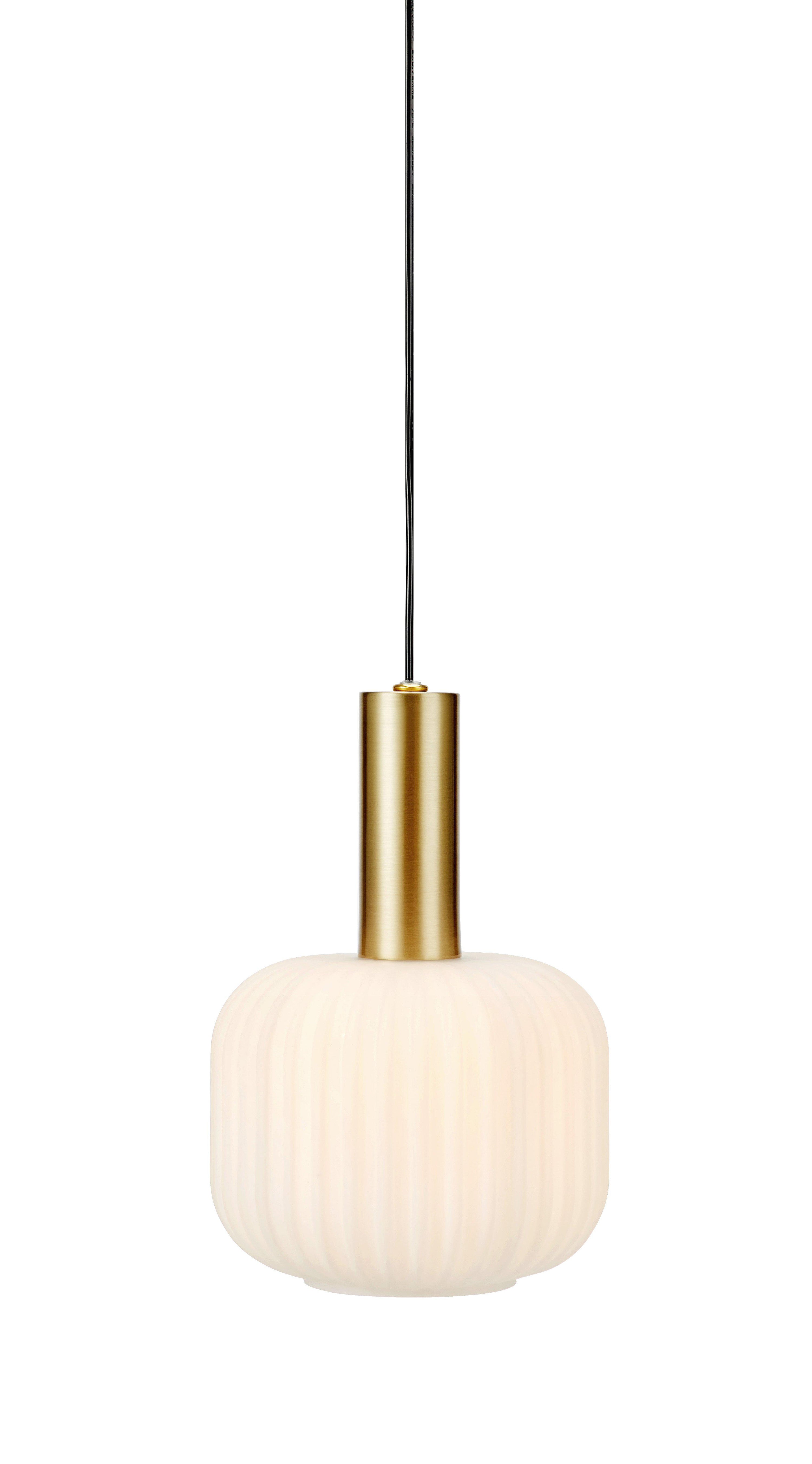 SOBER taklampa Small 1L Brushed Brass/White