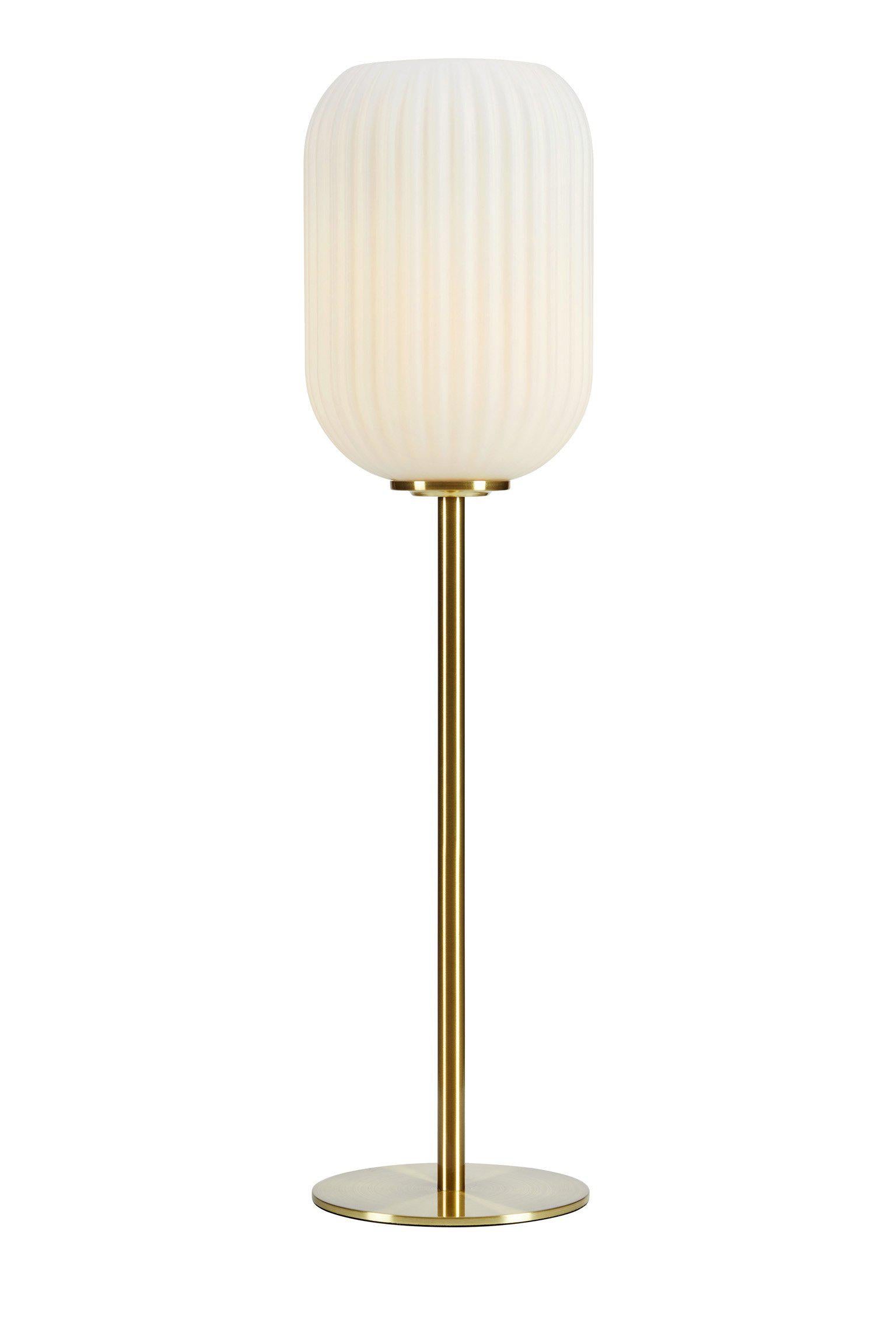 CAVA bordslampa 1L Brushed Brass/White