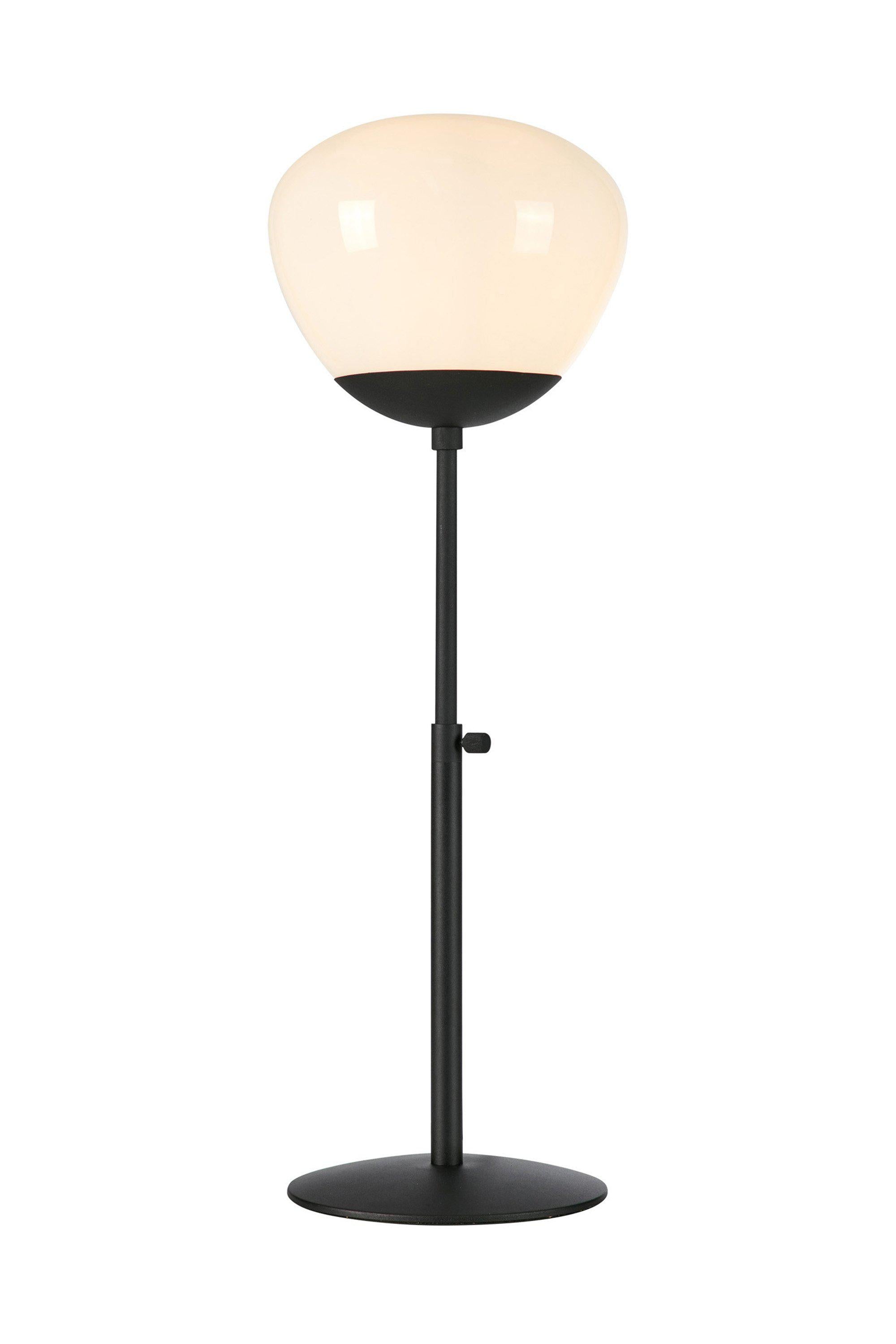 RISE bordslampa 1L Black/White