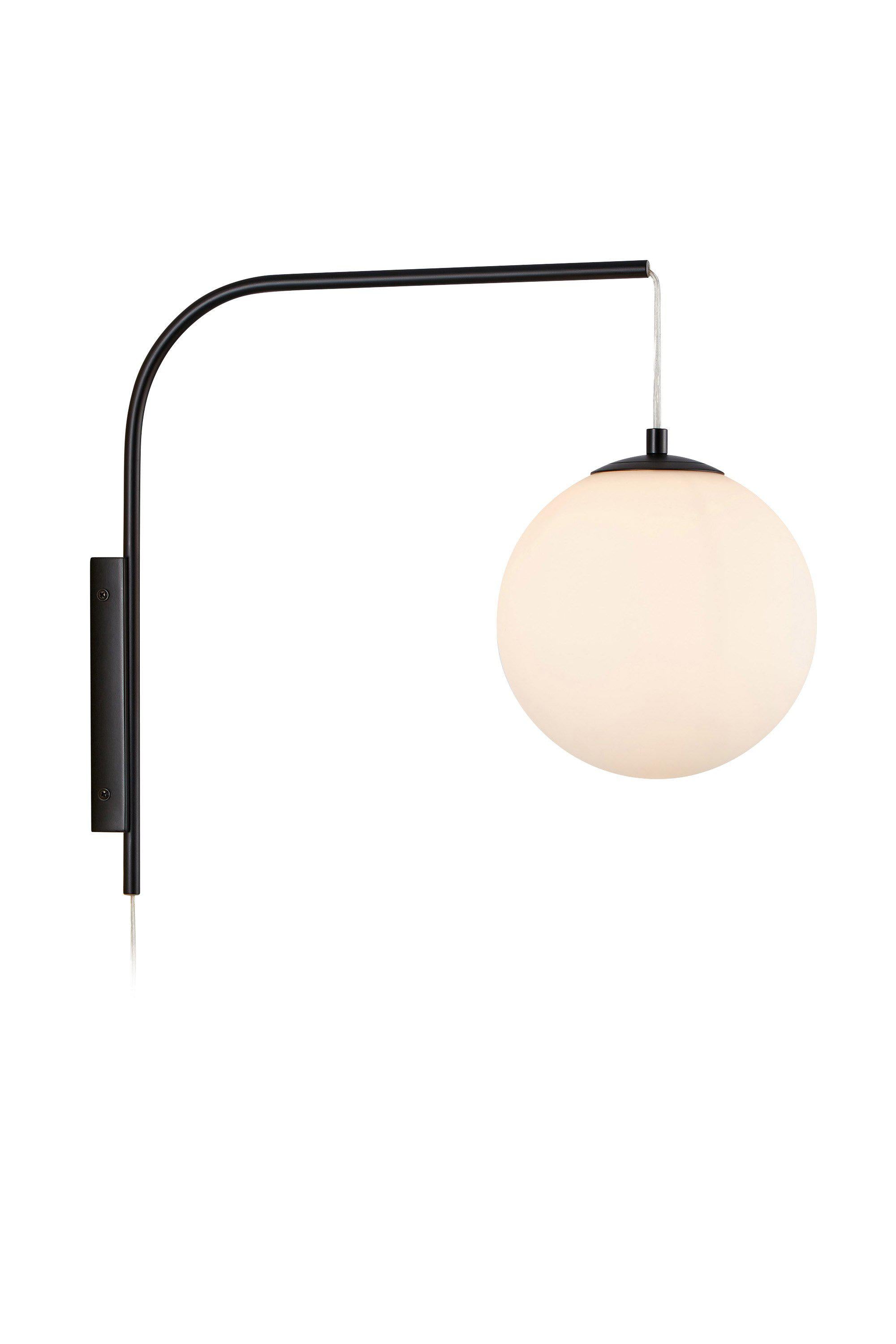 DIONE vägglampa 1L White/Black