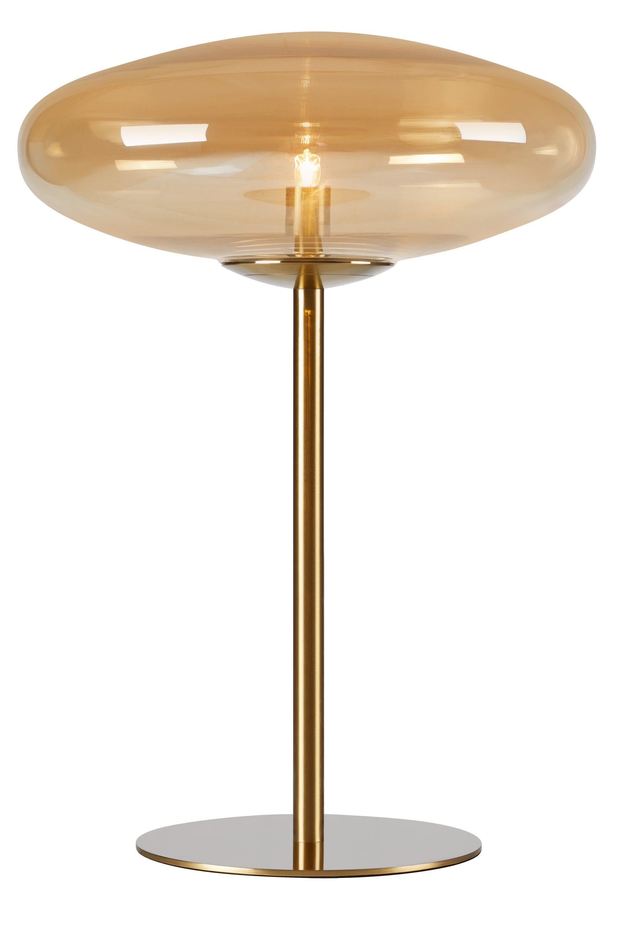 LOCUS bordslampa 1L Amber/Brass