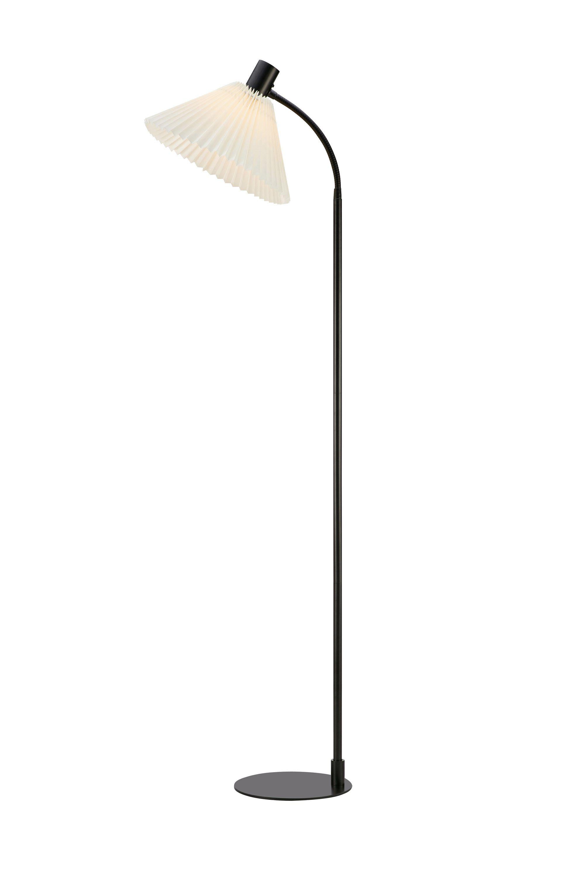 MIRA golvlampa 1L Black/Offwhite