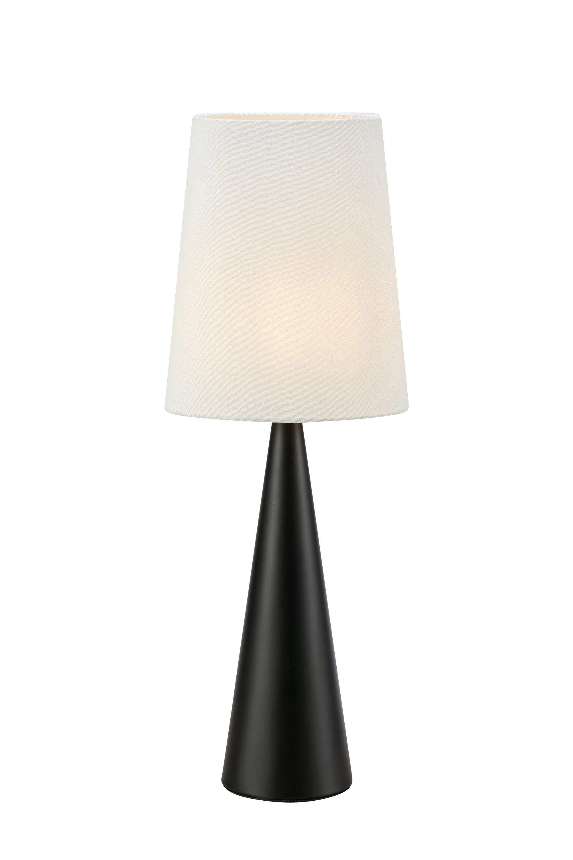 CONUS bordslampa 1L Black/Offwhite