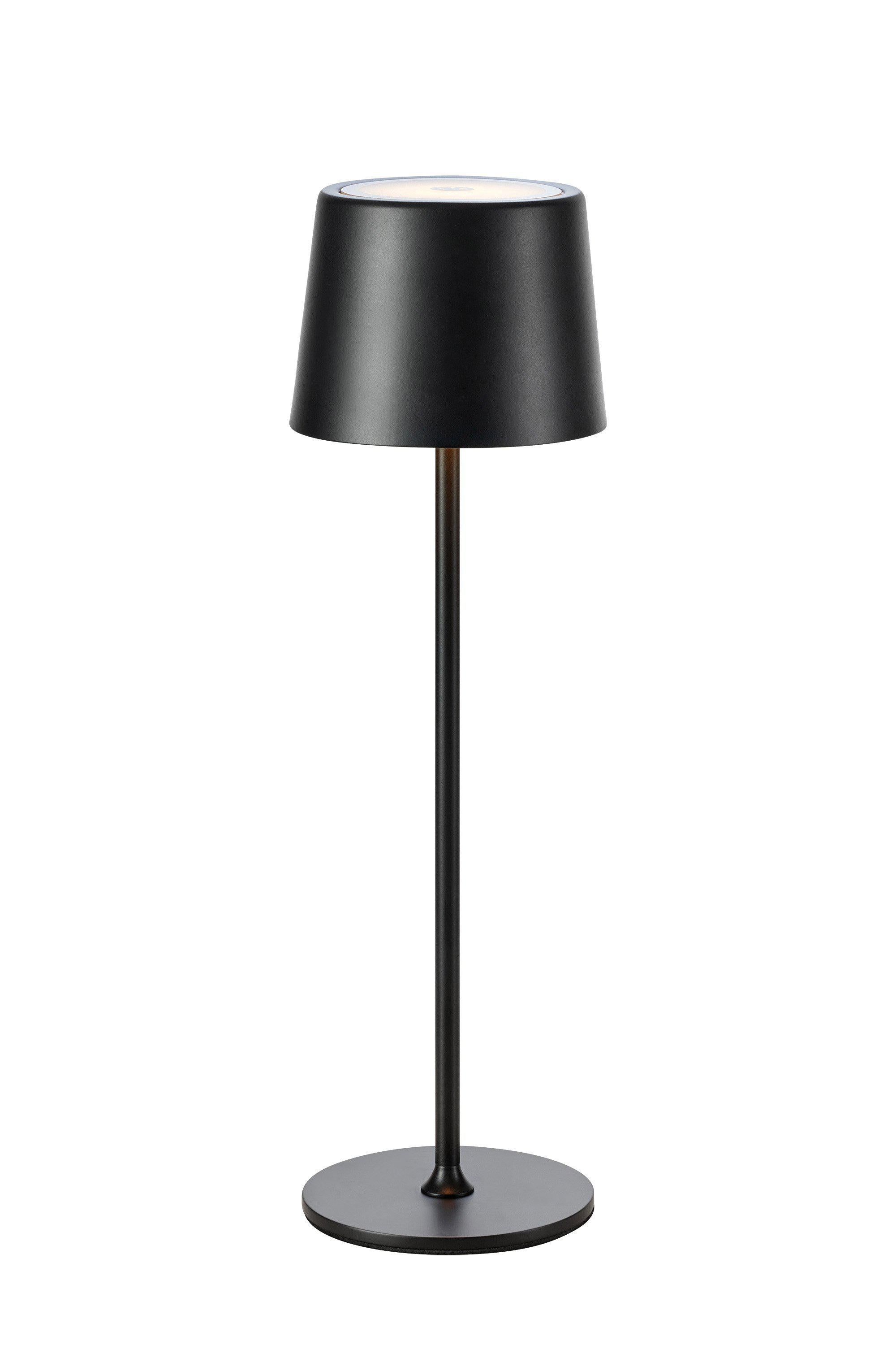 FIORE Rechargeable bordslampa Matt Black B/O