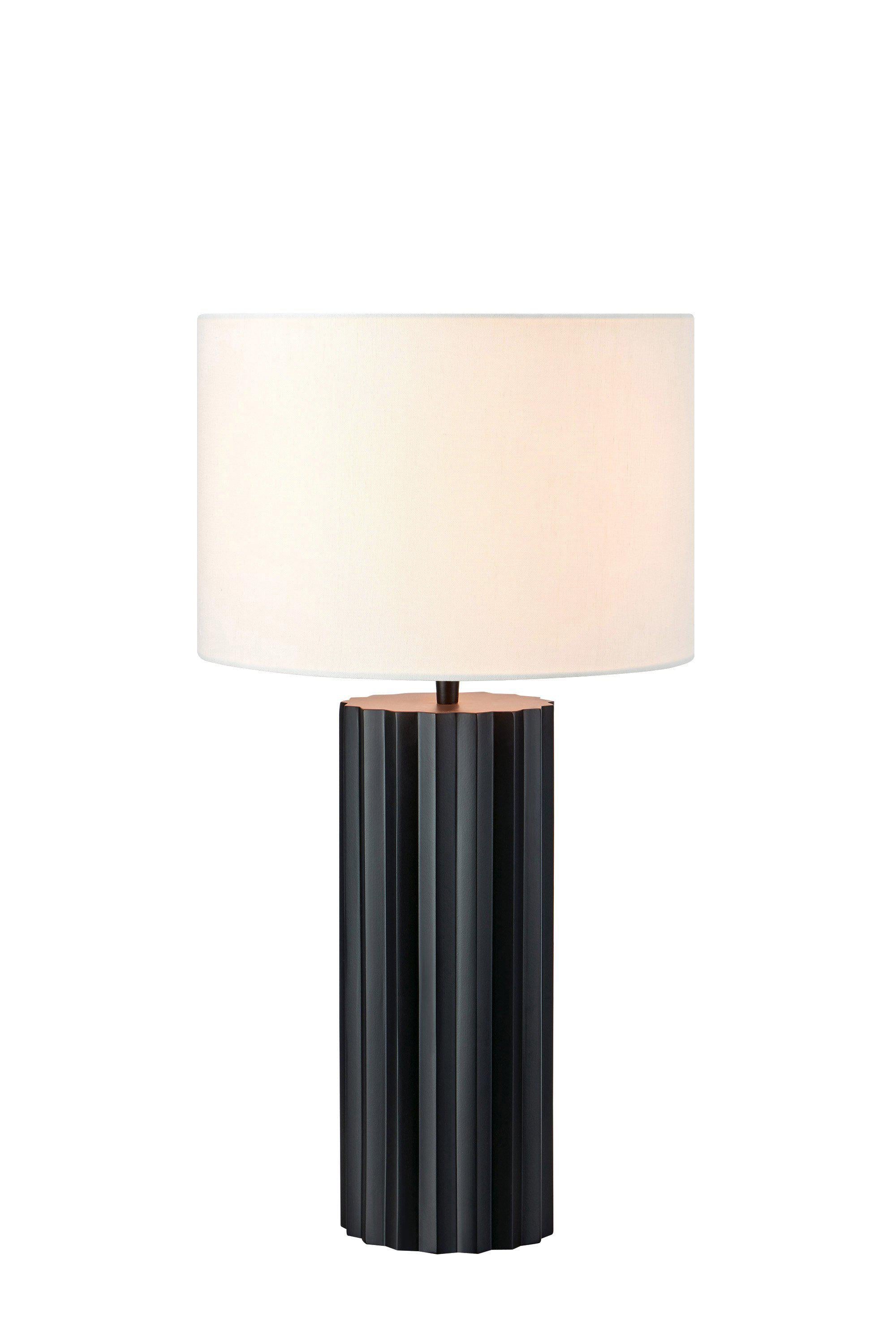 HASHIRA bordslampa 1L Black/Offwhite