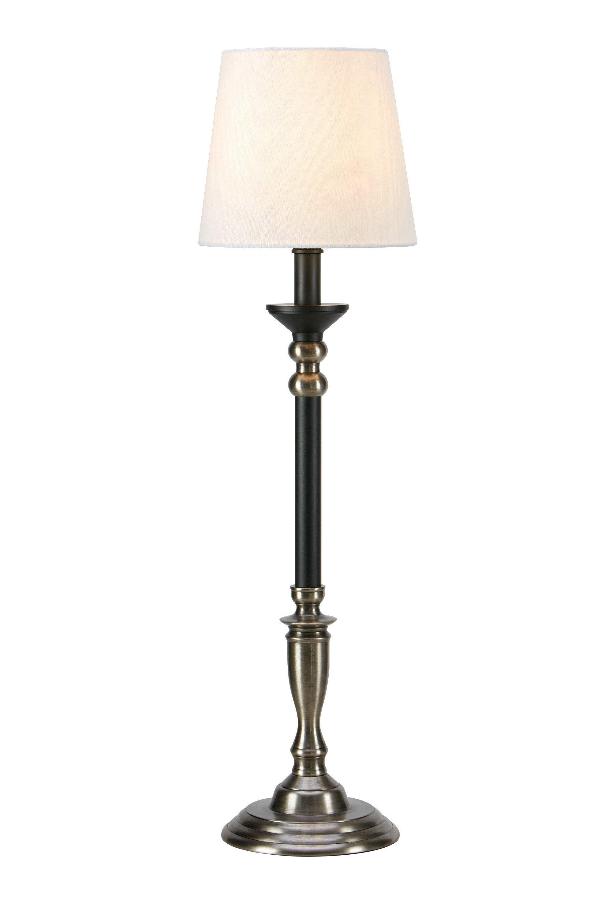 GENT bordslampa 1L Steel/Black/Offwhite