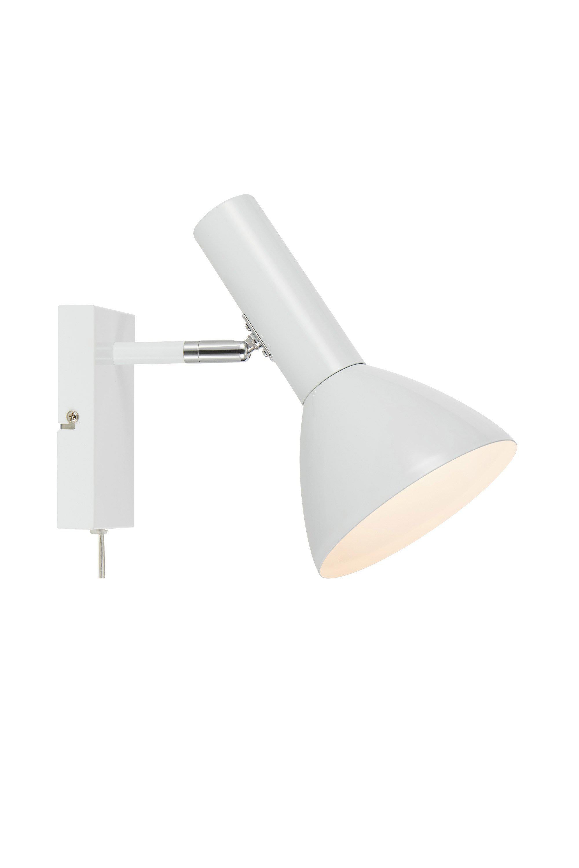 METRO vägglampa 1L Shiny White