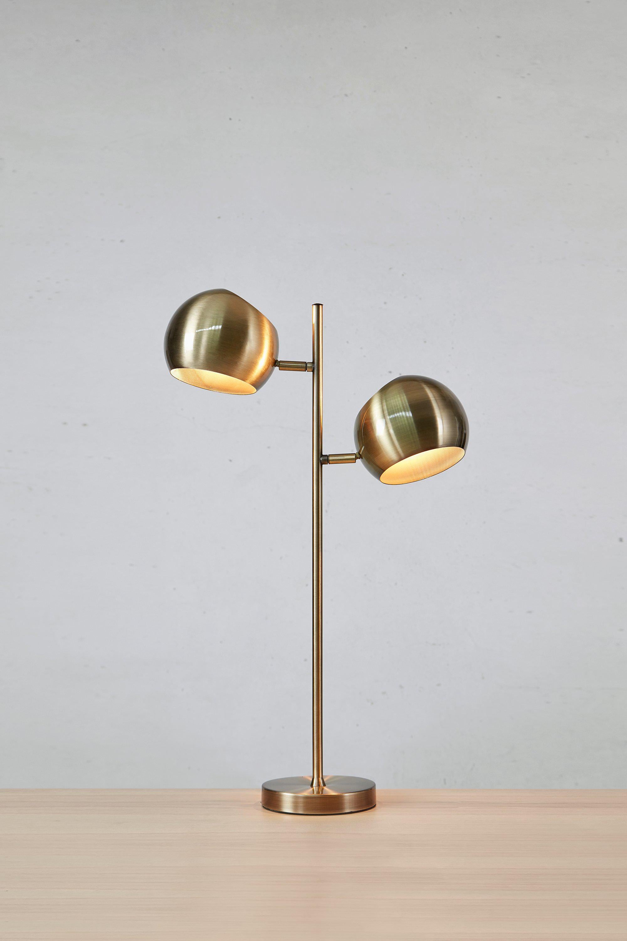 EDGAR bordslampa 2L Antique