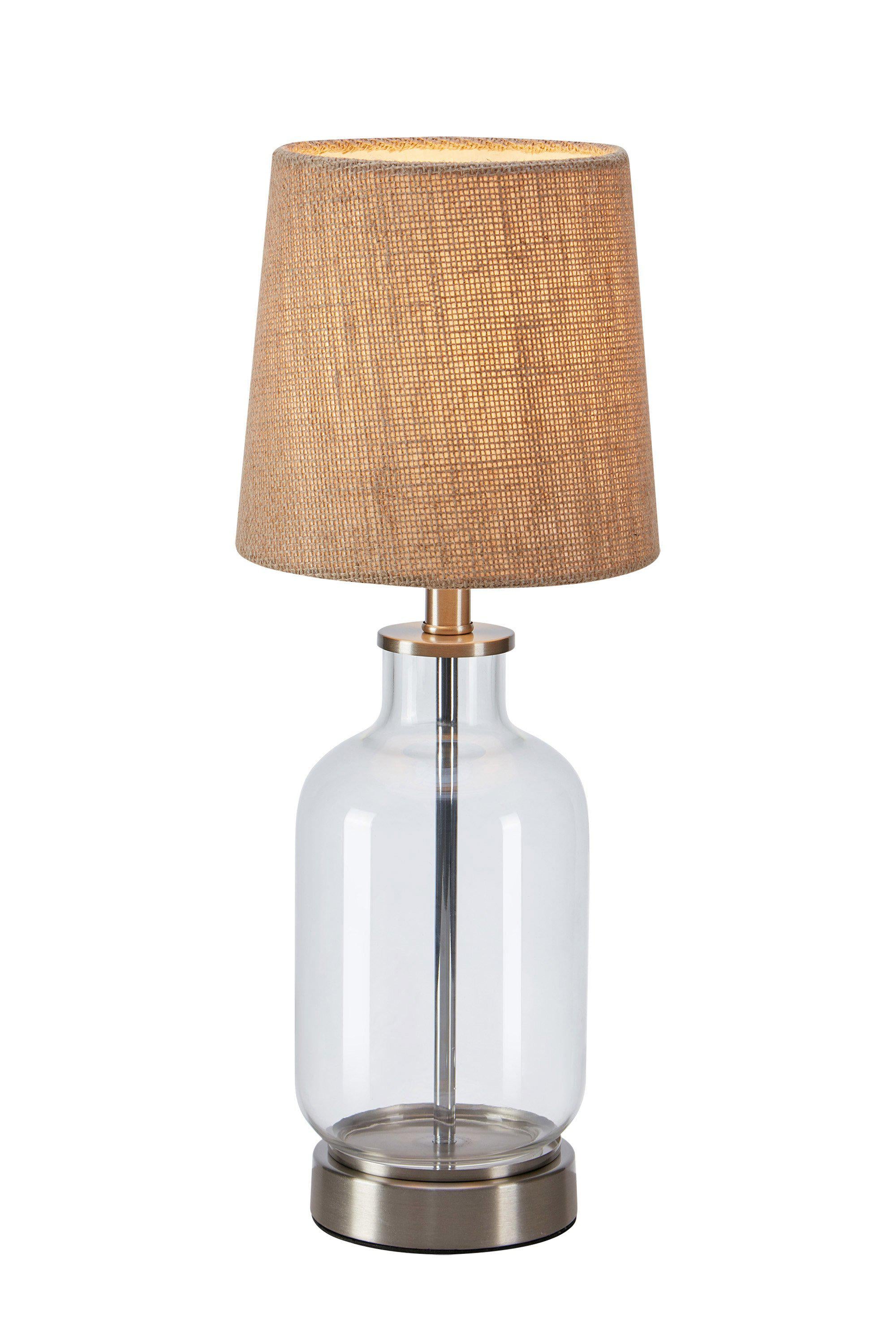 COSTERO bordslampa 1L 43cm Transparent/Natural