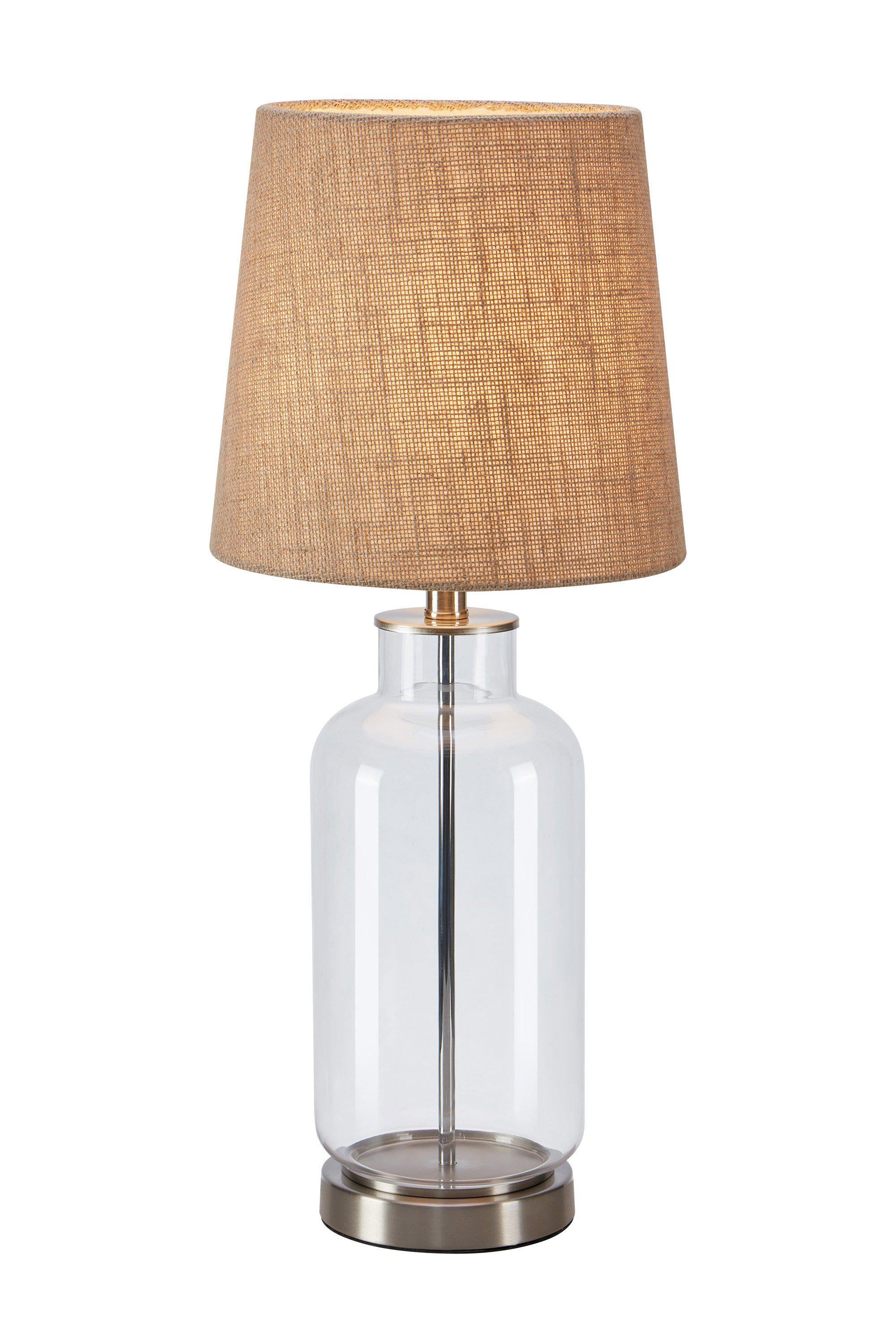 COSTERO bordslampa 1L 61,5cm Transparent/Natural