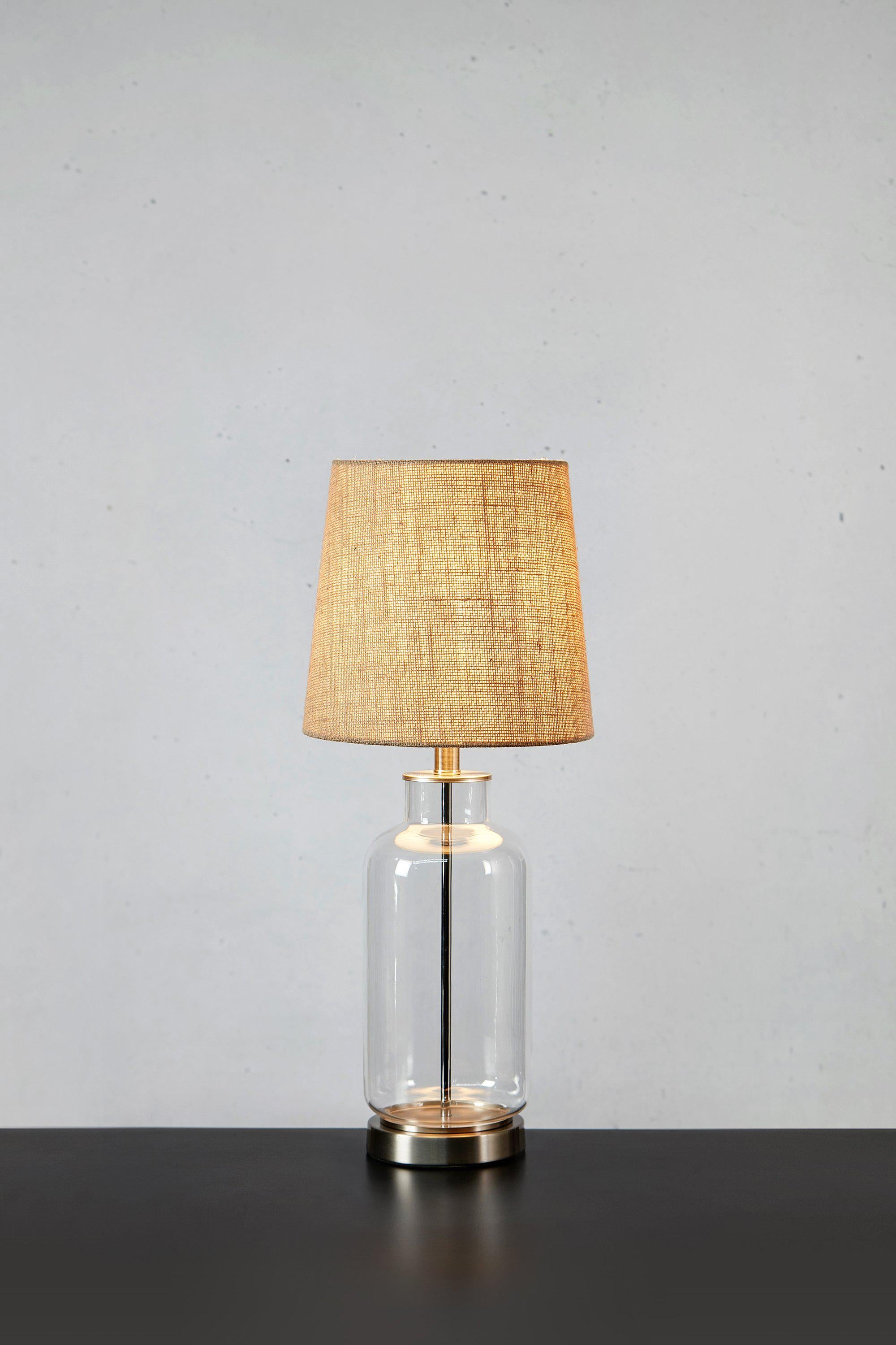 COSTERO bordslampa 1L 61,5cm Transparent/Natural