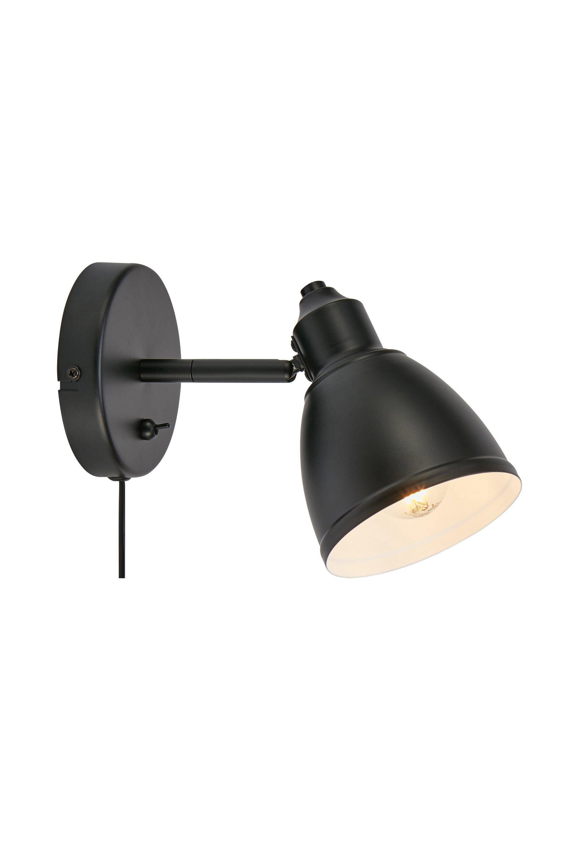 STORY vägglampa 1L Matt Black