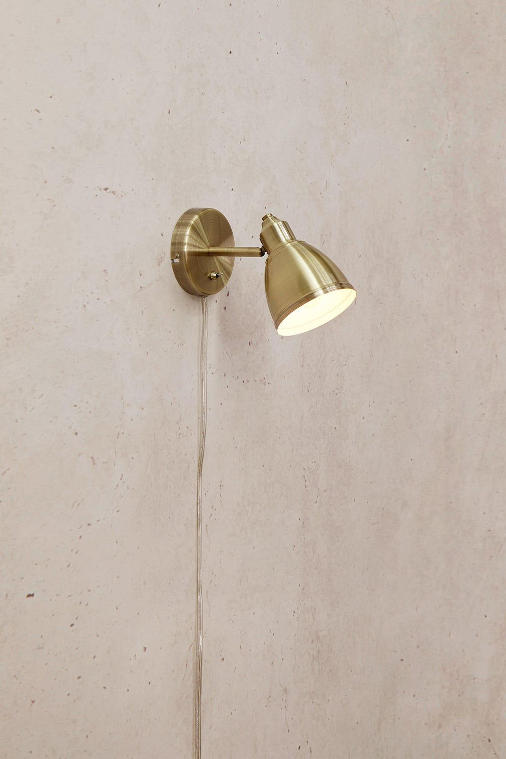 STORY vägglampa 1L Antique