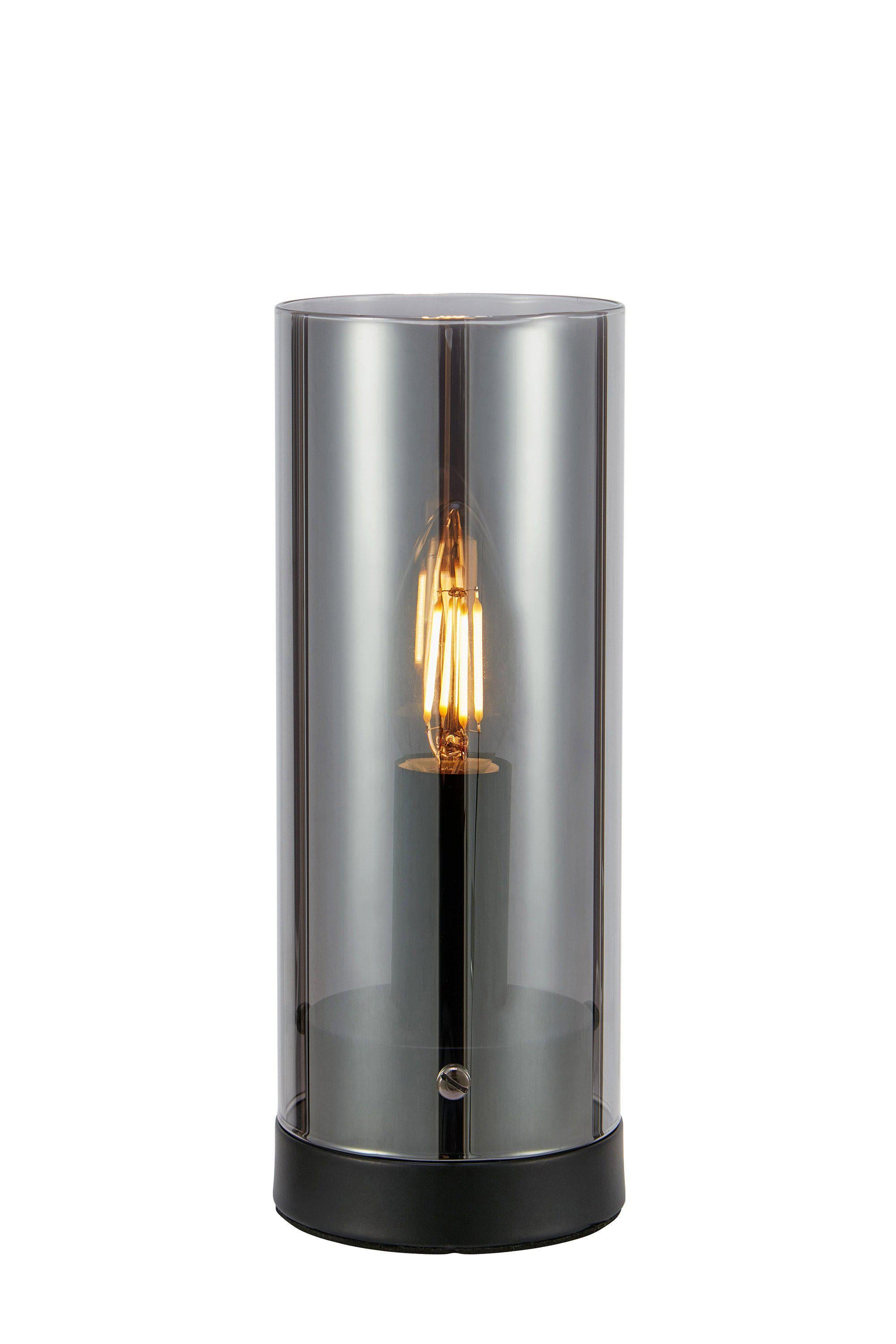 POST bordslampa 1L 9cm Black/Smoke