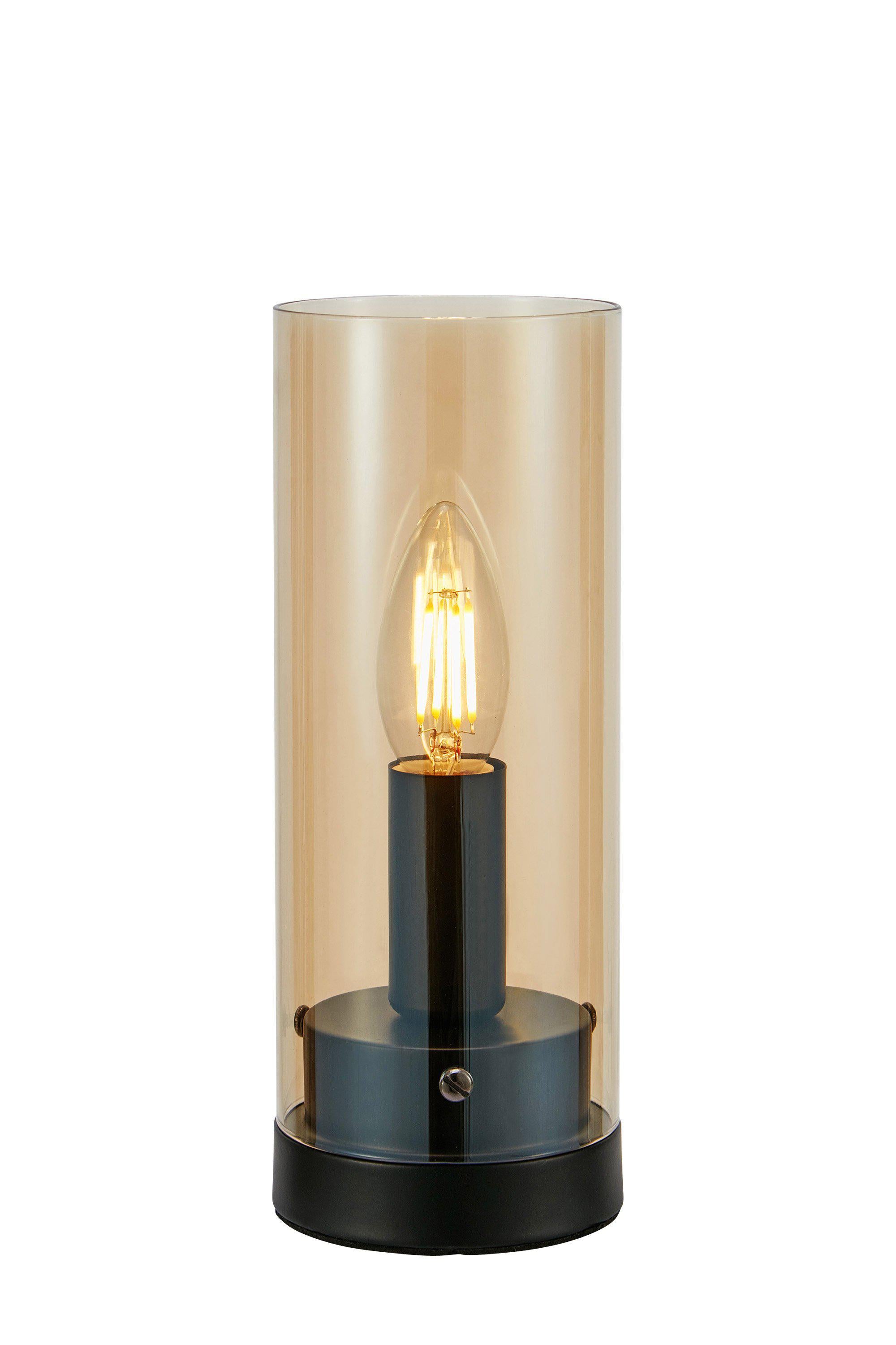 POST bordslampa 1L 9cm Black/Amber