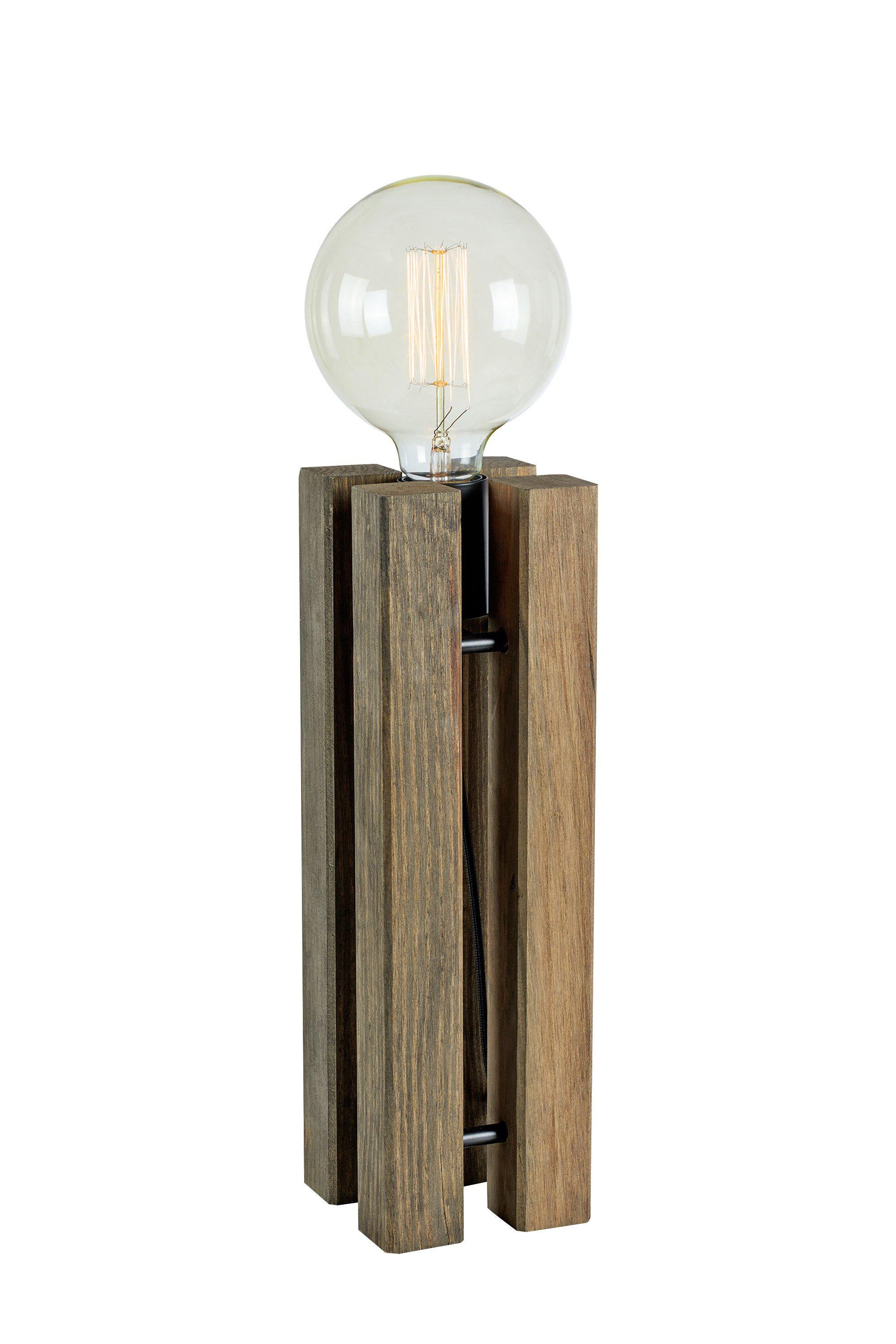 LODGE bordslampa 1L 36cm Stained Brown