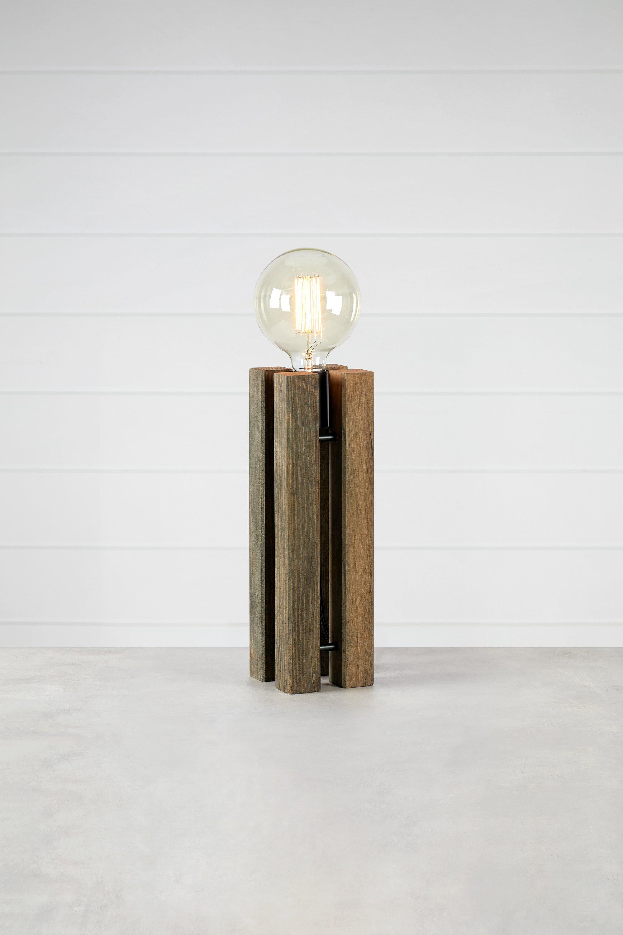 LODGE bordslampa 1L 36cm Stained Brown