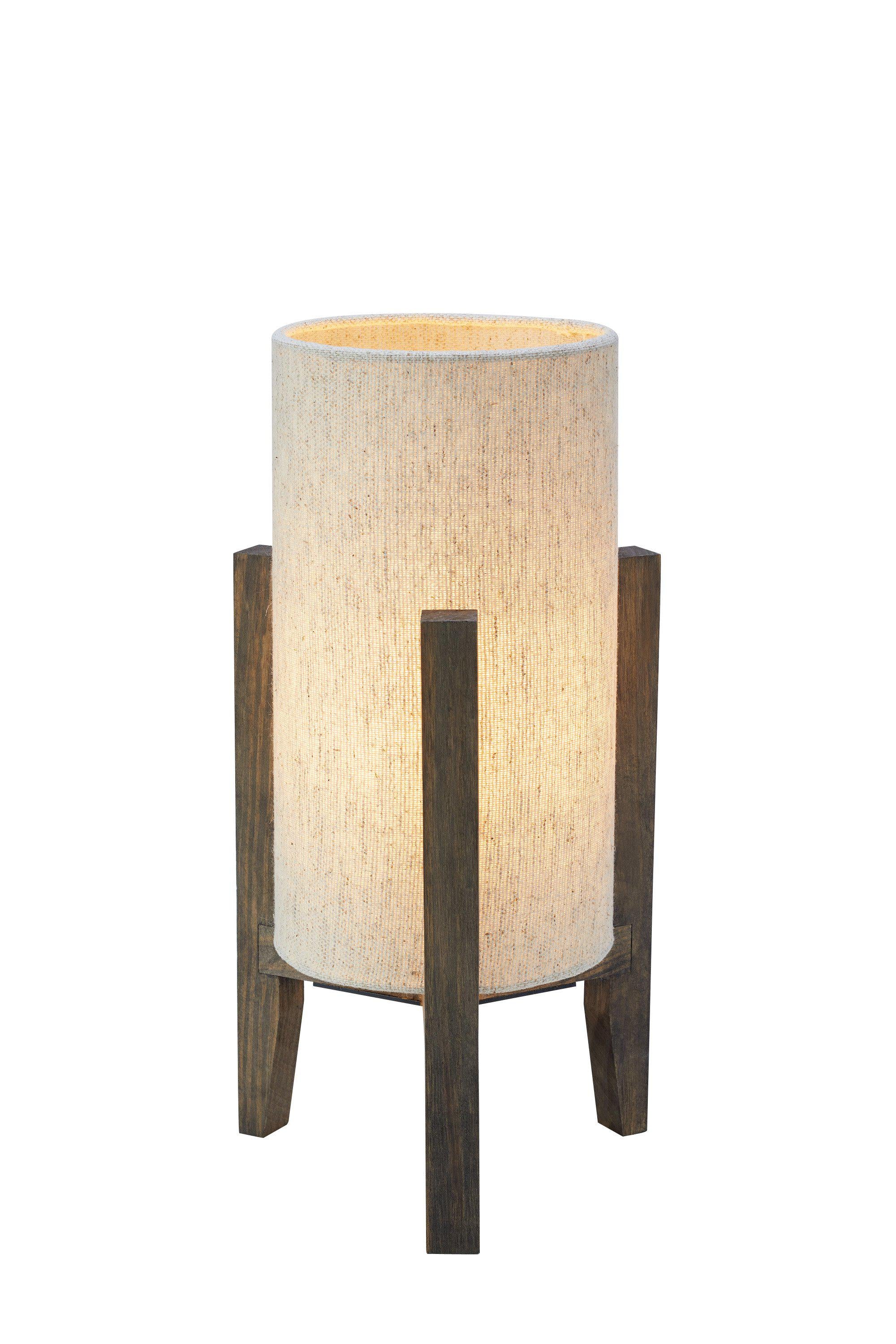 ERUCA bordslampa 1L 34cm Stained Brown/Beige