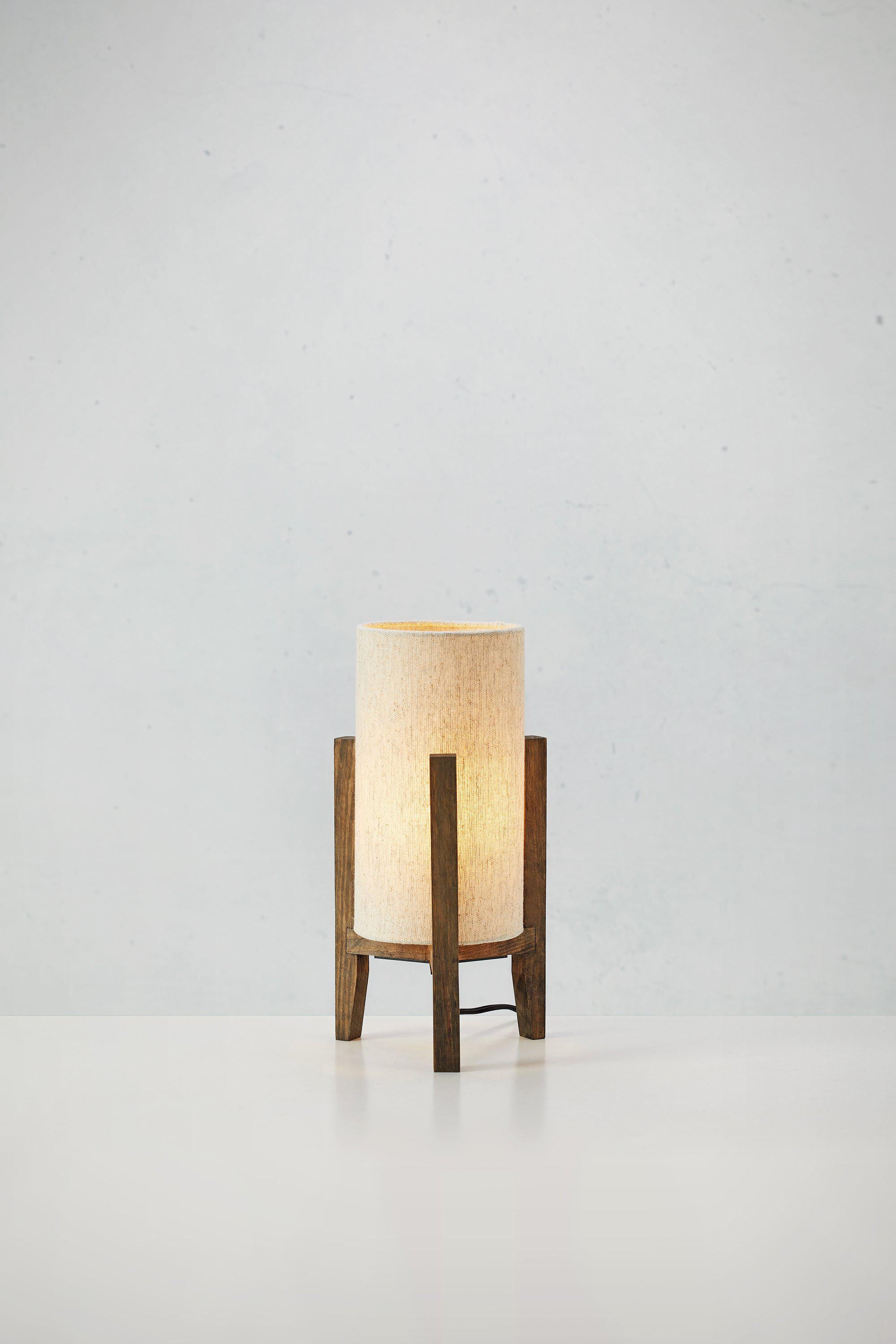 ERUCA bordslampa 1L 34cm Stained Brown/Beige