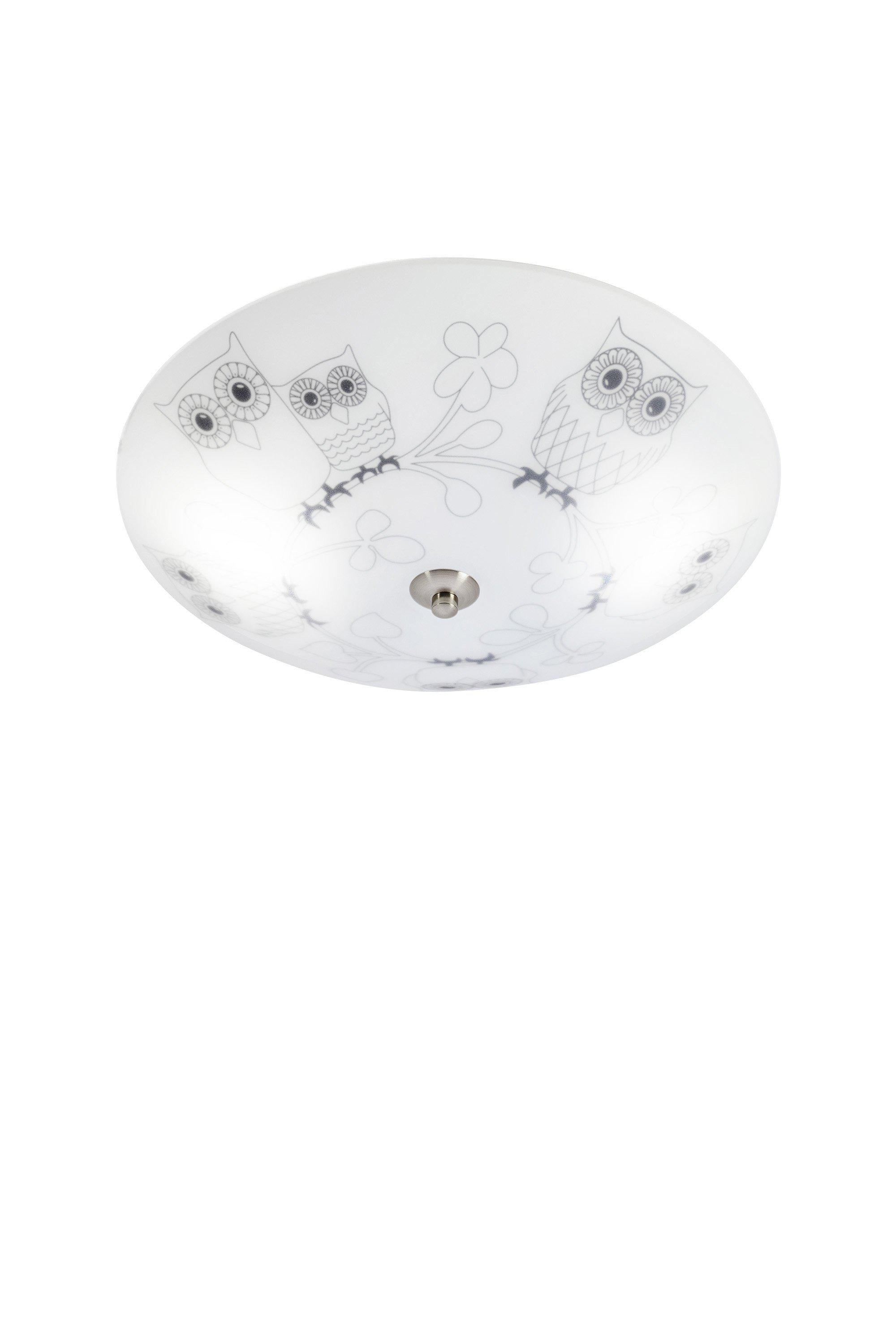 UGGLARP plafond 2L 39cm White/Black