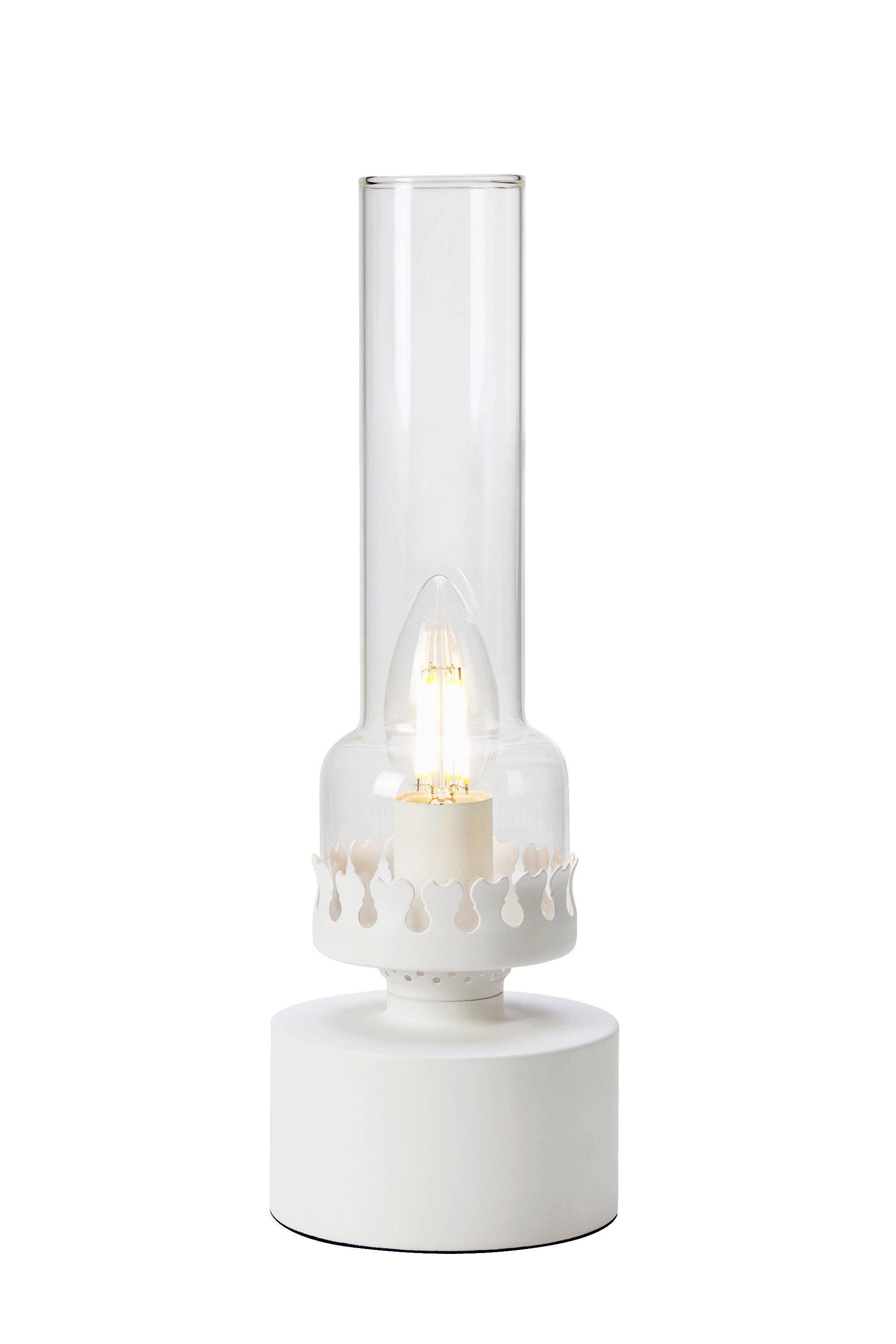 KANDELLA bordslampa 1L Sandy White/Clear