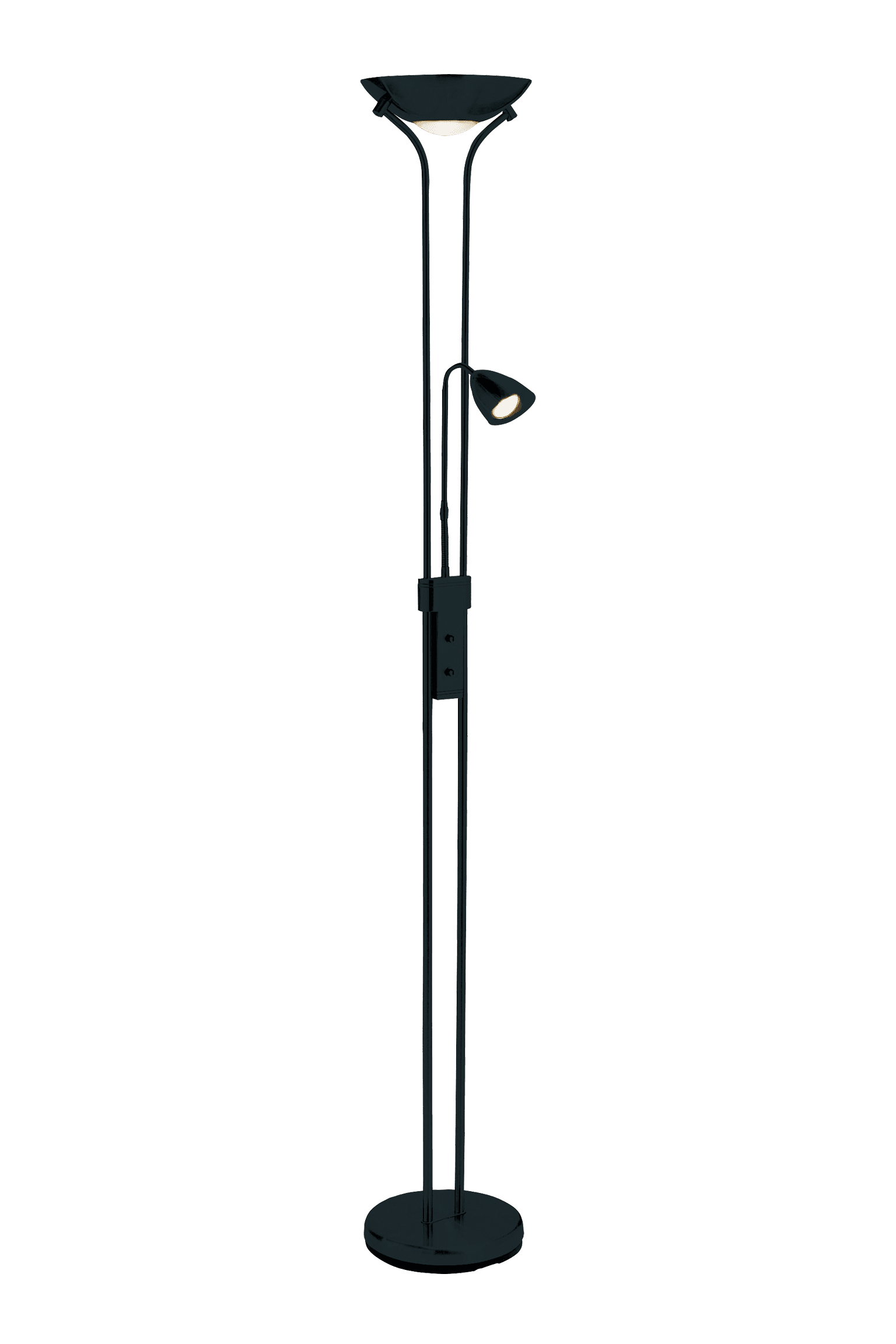 DETROIT golvlampa 2L Black