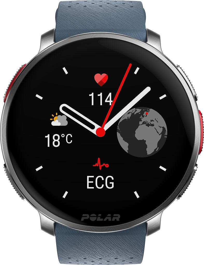 Polar Vantage V3 -premium-urheilukello, sininen