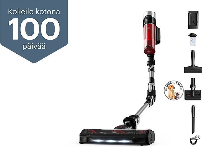 OBH Nordica X-Force Flex 9.60 Animal -varsi-imuri, punainen