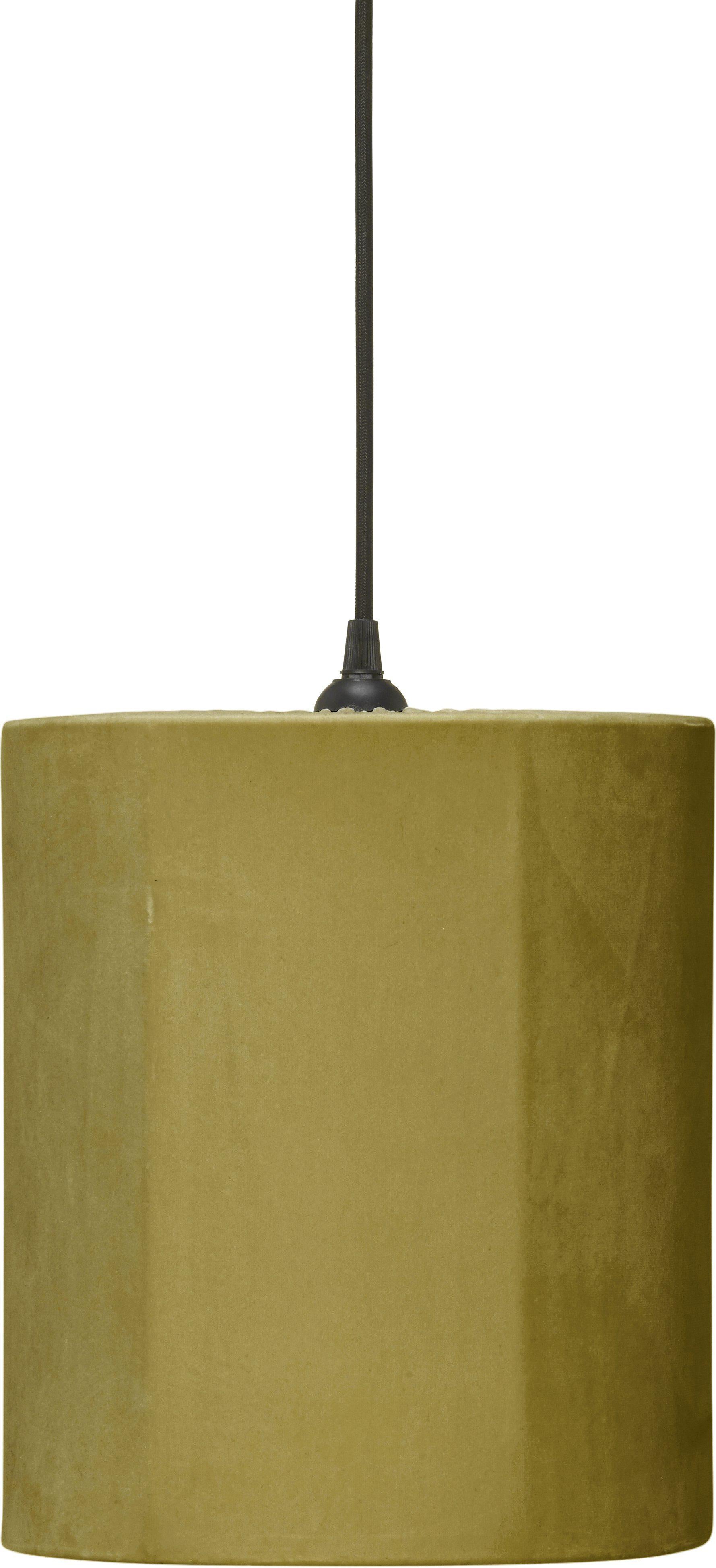 Classic Cylinder Sammet sinappi 24 cm
