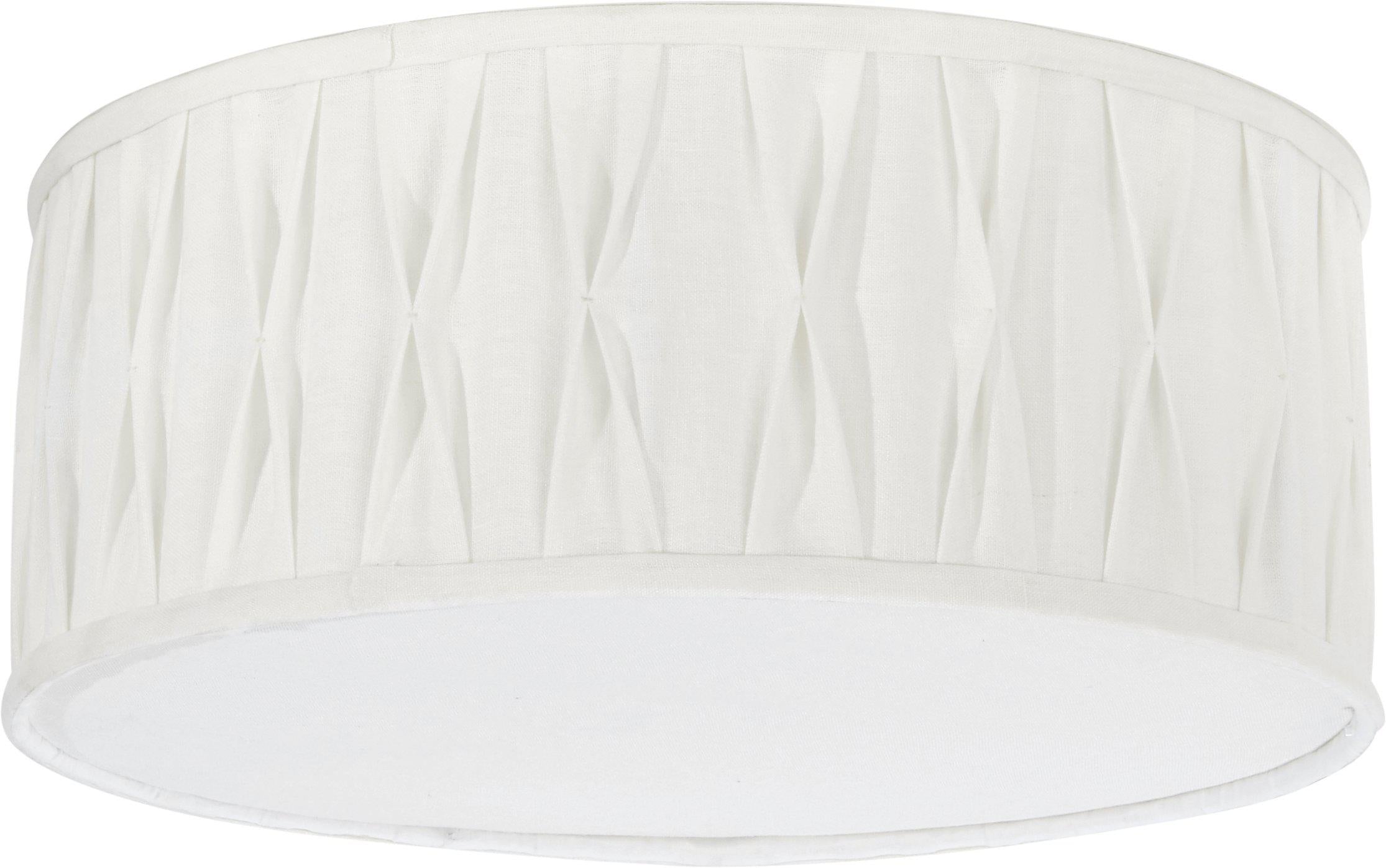 Plafondi Plissé Stygn luonnonvalkoinen 45cm