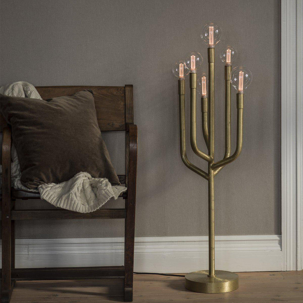 Comet kynttelikkö kulta 100cm