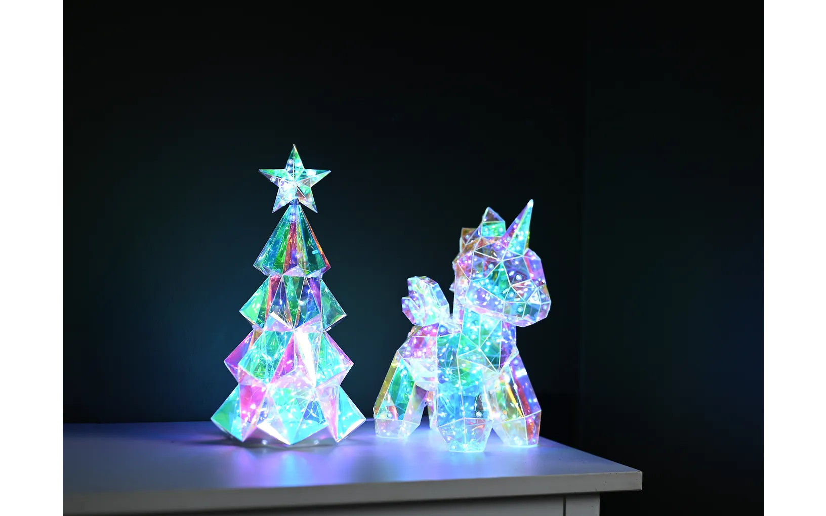Star Trading Magic Micro LED kuusi, pöytäkoriste, 38 cm